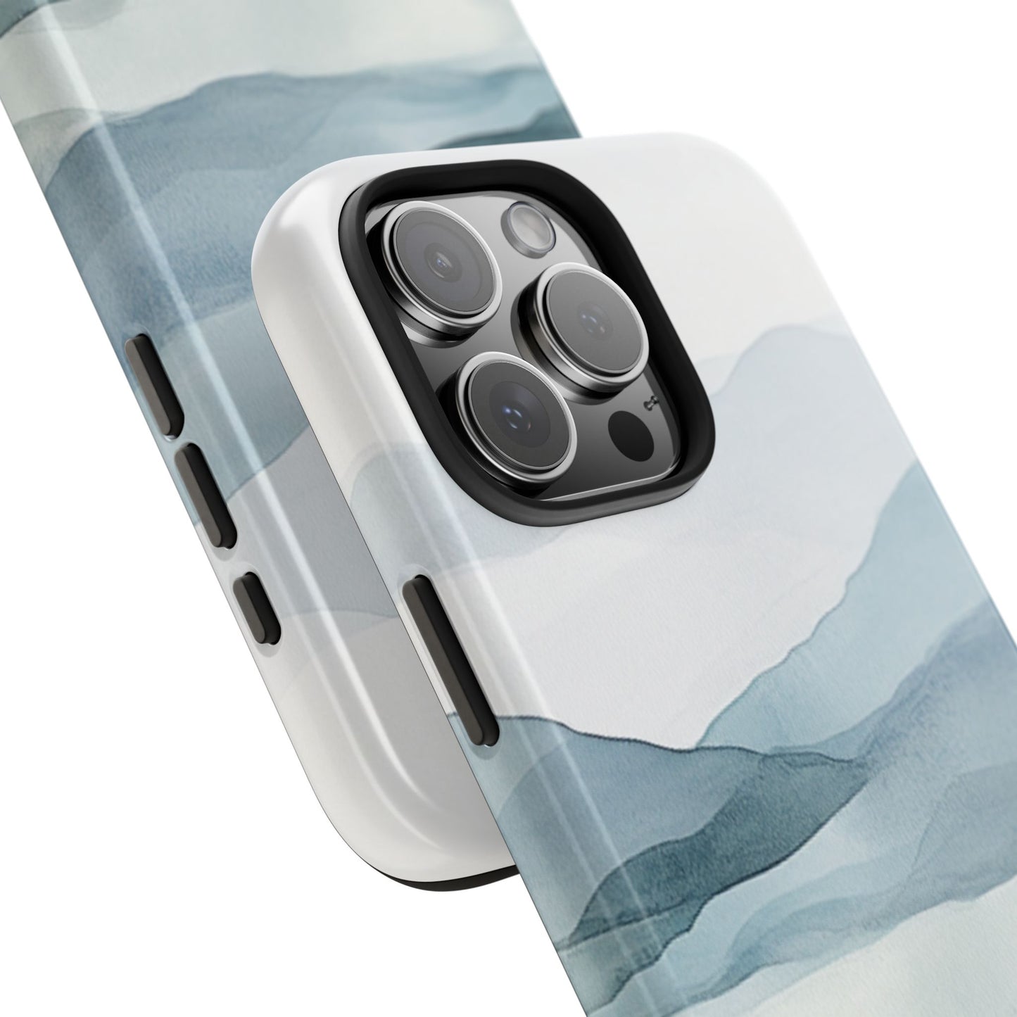 Majestic Mountains | Watercolor Mountain Scene Tough Phone Case