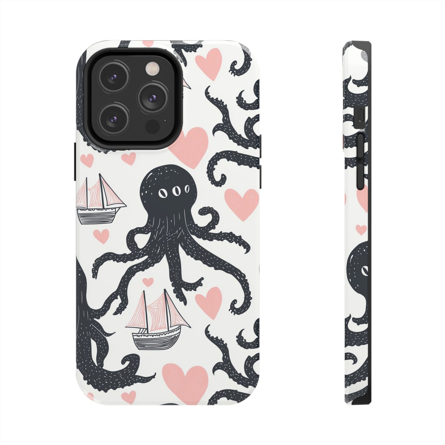 Quirky Chic | Kraken Boat Love Tough Phone Case