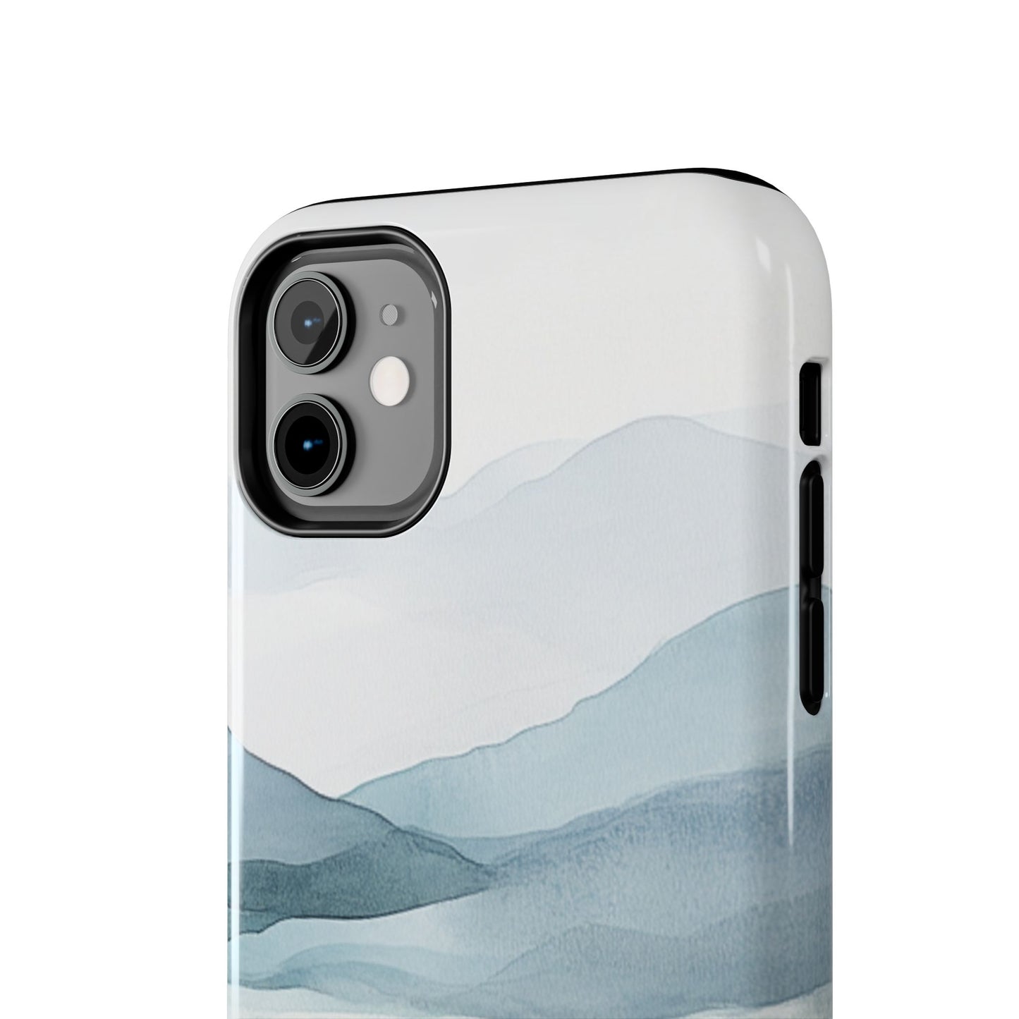 Majestic Mountains | Watercolor Mountain Scene Tough Phone Case