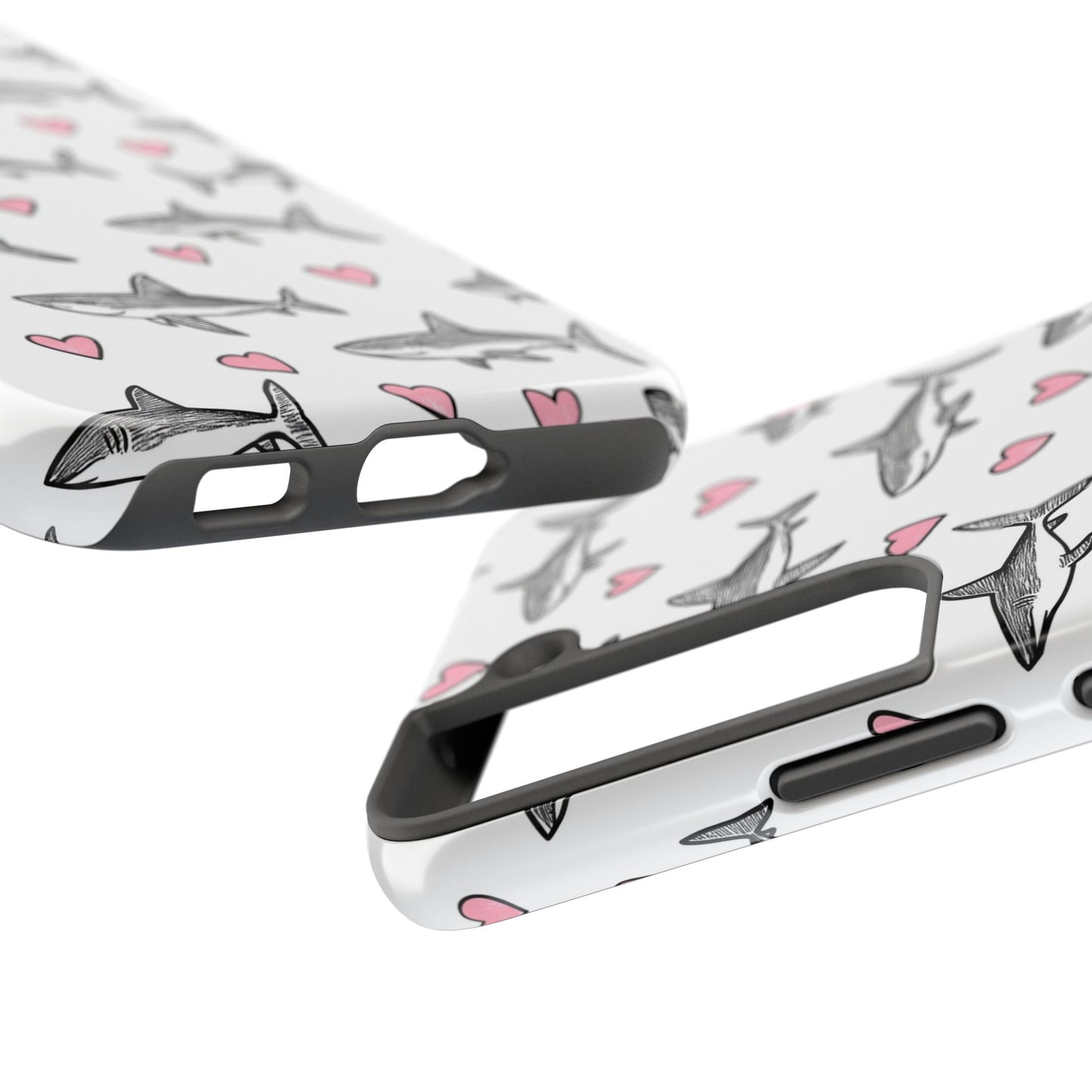 Animal Instinct | Shark Love Tough Phone Case