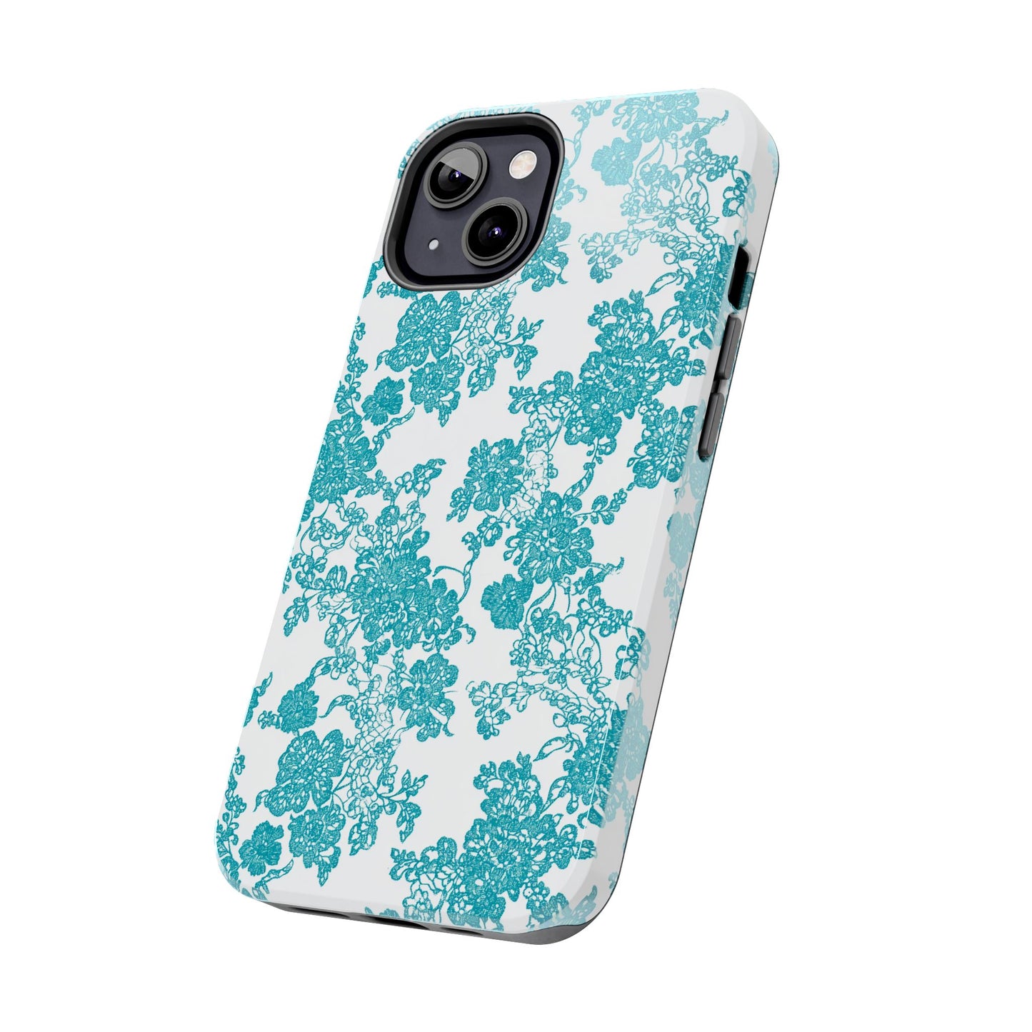 Boho Bliss | Teal on White Lace