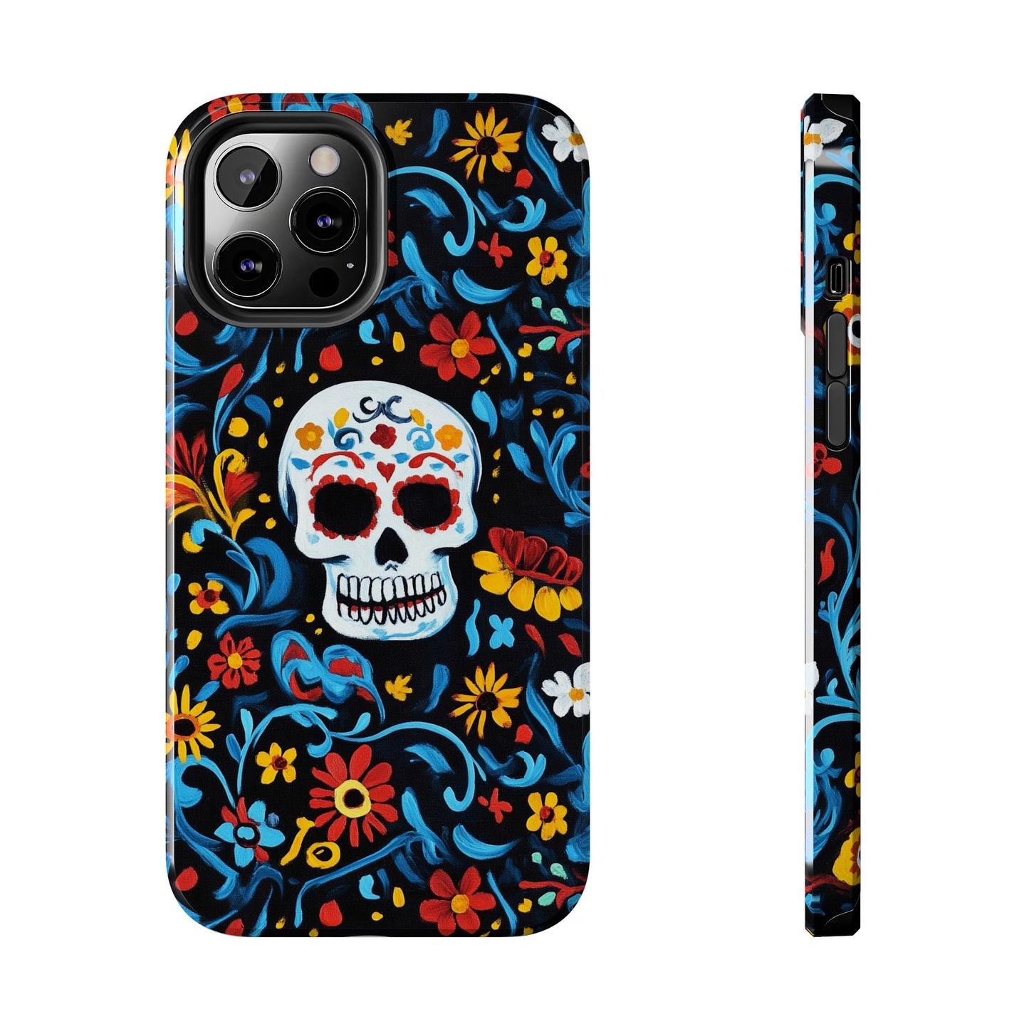 Mexicana de Corazon | Day of the Dead Tough Phone Case, Sugar Skull