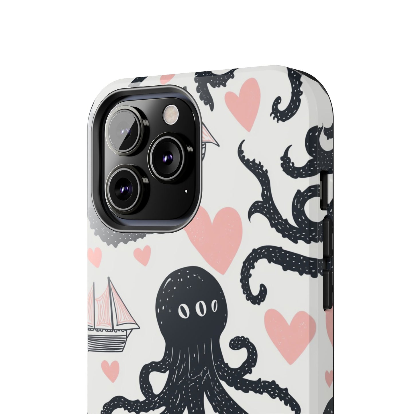 Quirky Chic | Kraken Boat Love Tough Phone Case
