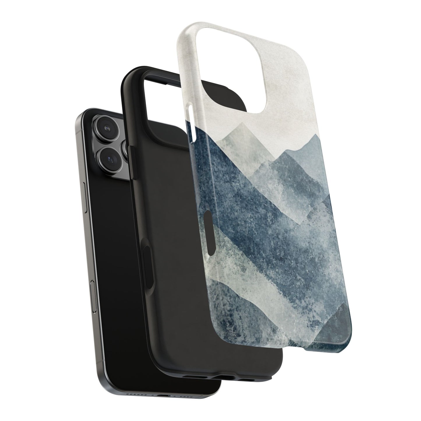 Majestic Mountains | Geometric Mountain Tough Phone Case