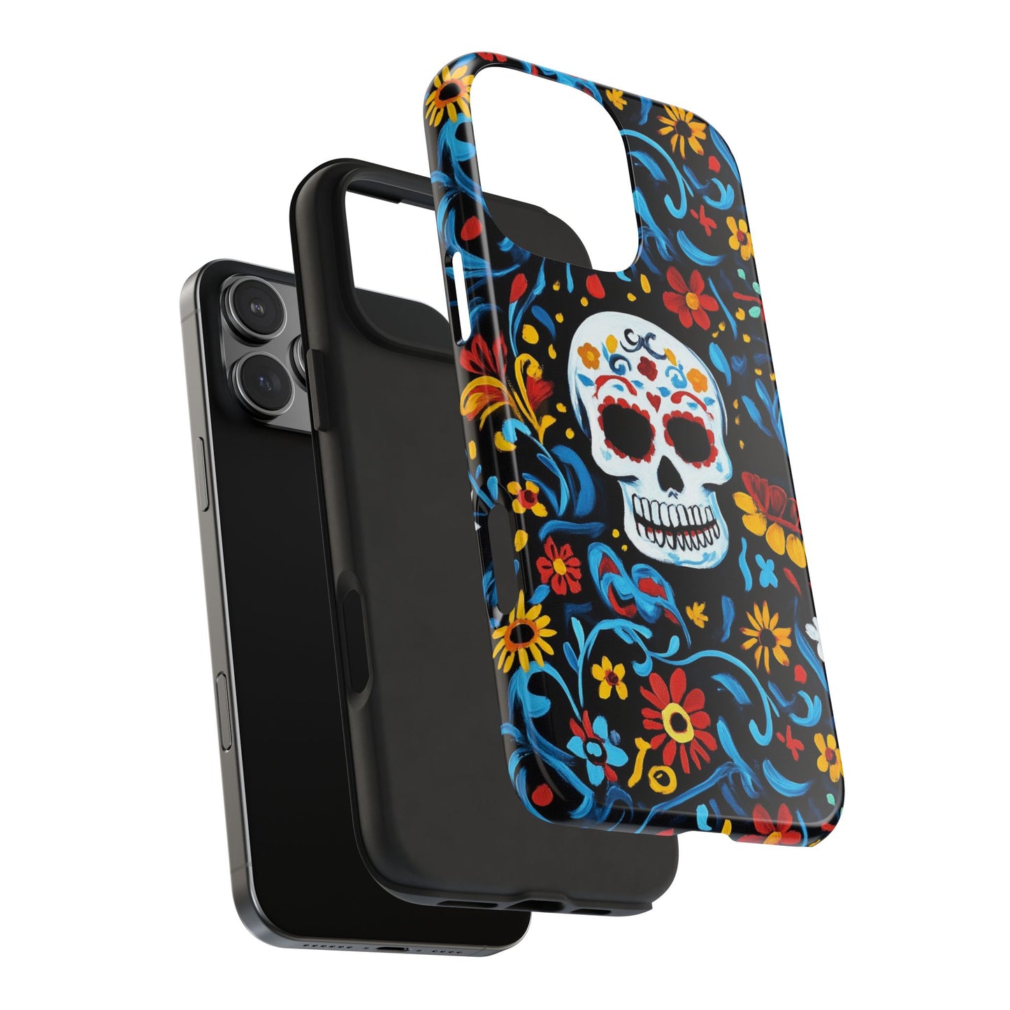 Mexicana de Corazon | Day of the Dead Tough Phone Case, Sugar Skull