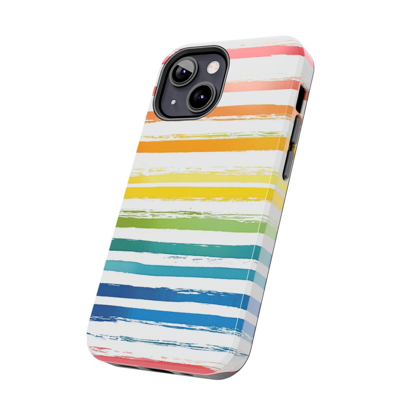 Vibrant Lines | Rainbow Stripes Phone Case