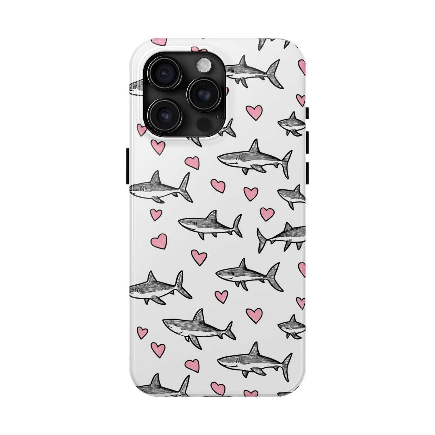 Animal Instinct | Shark Love Tough Phone Case