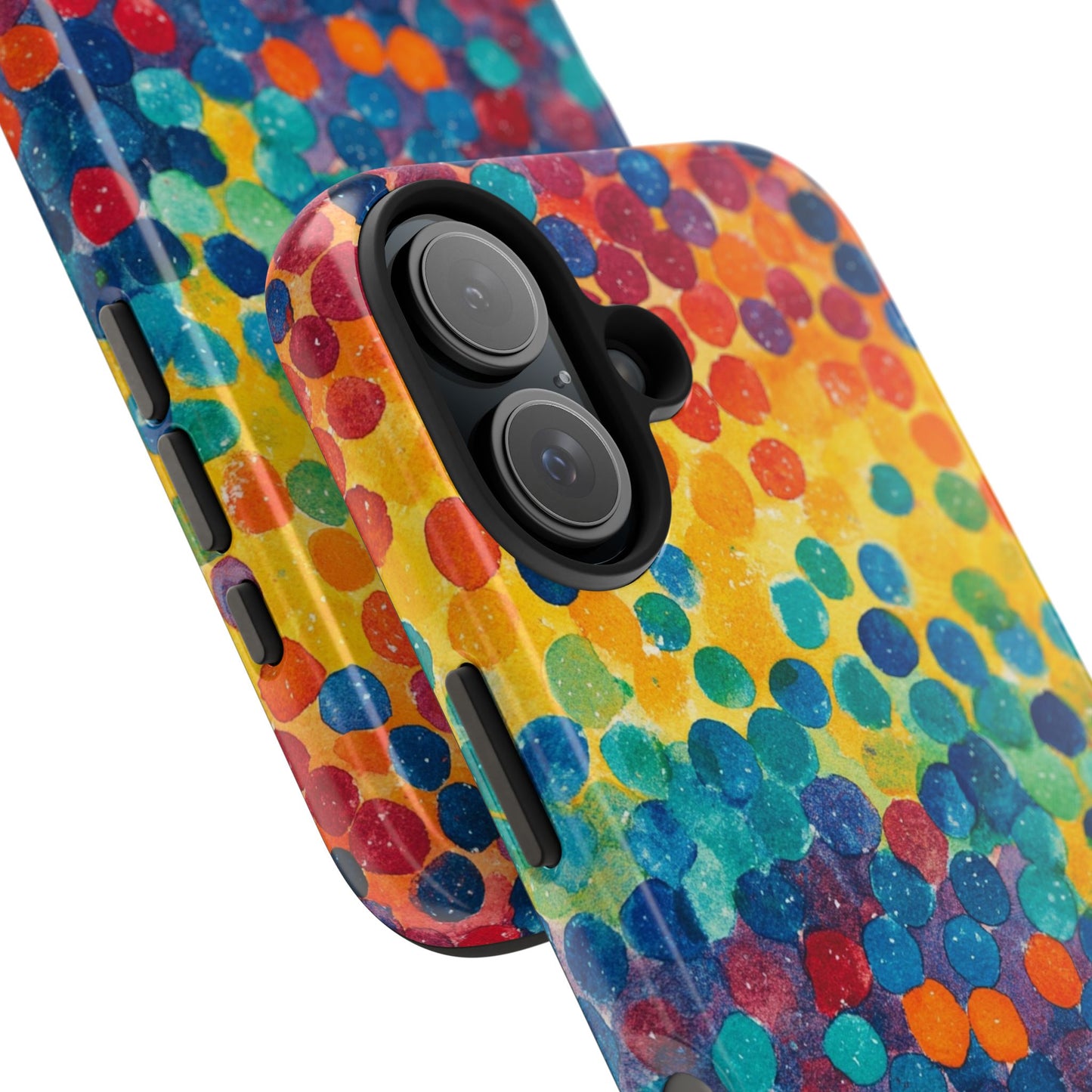 Trendy Spots | Rainbow Polka Dots Phone Case