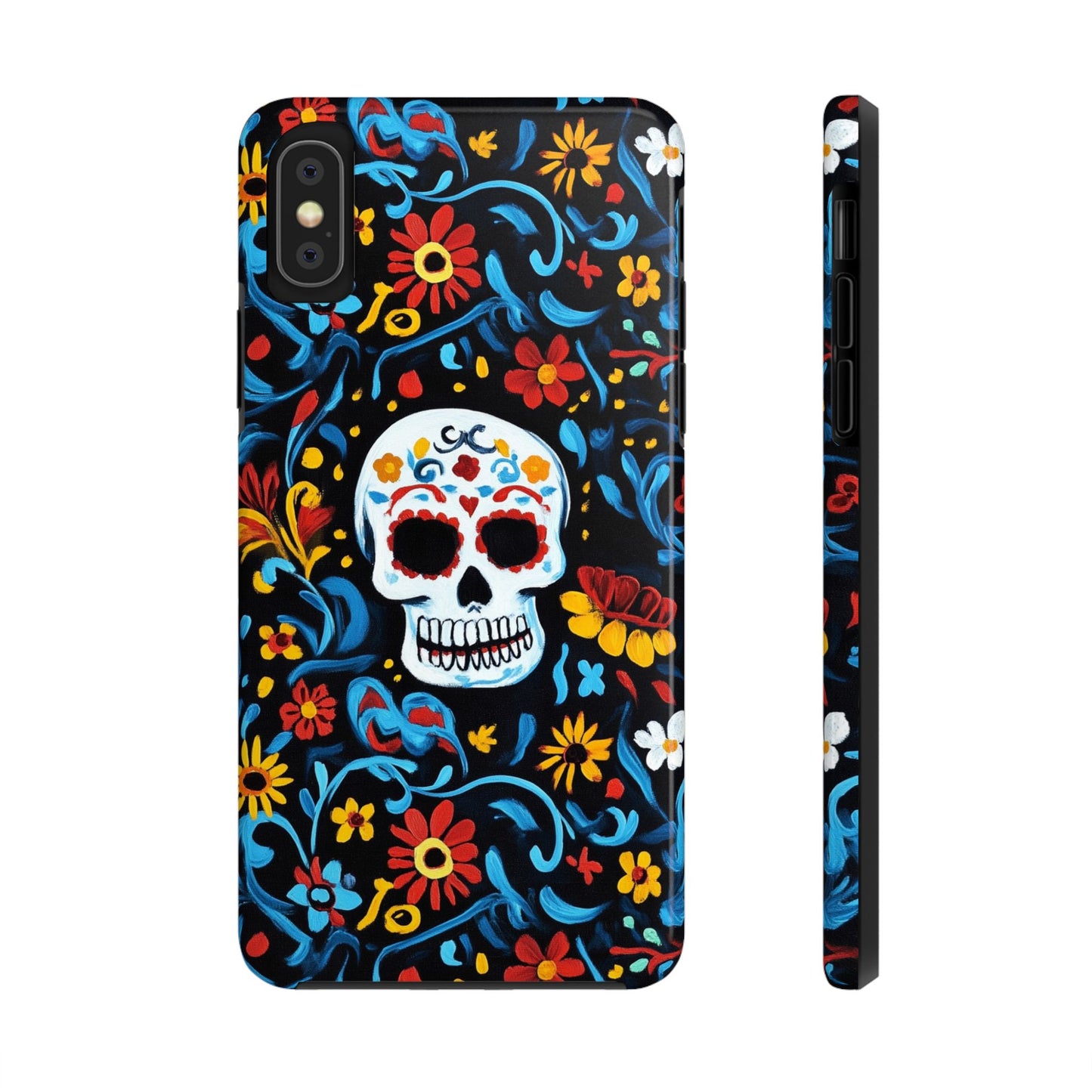 Mexicana de Corazon | Day of the Dead Tough Phone Case, Sugar Skull