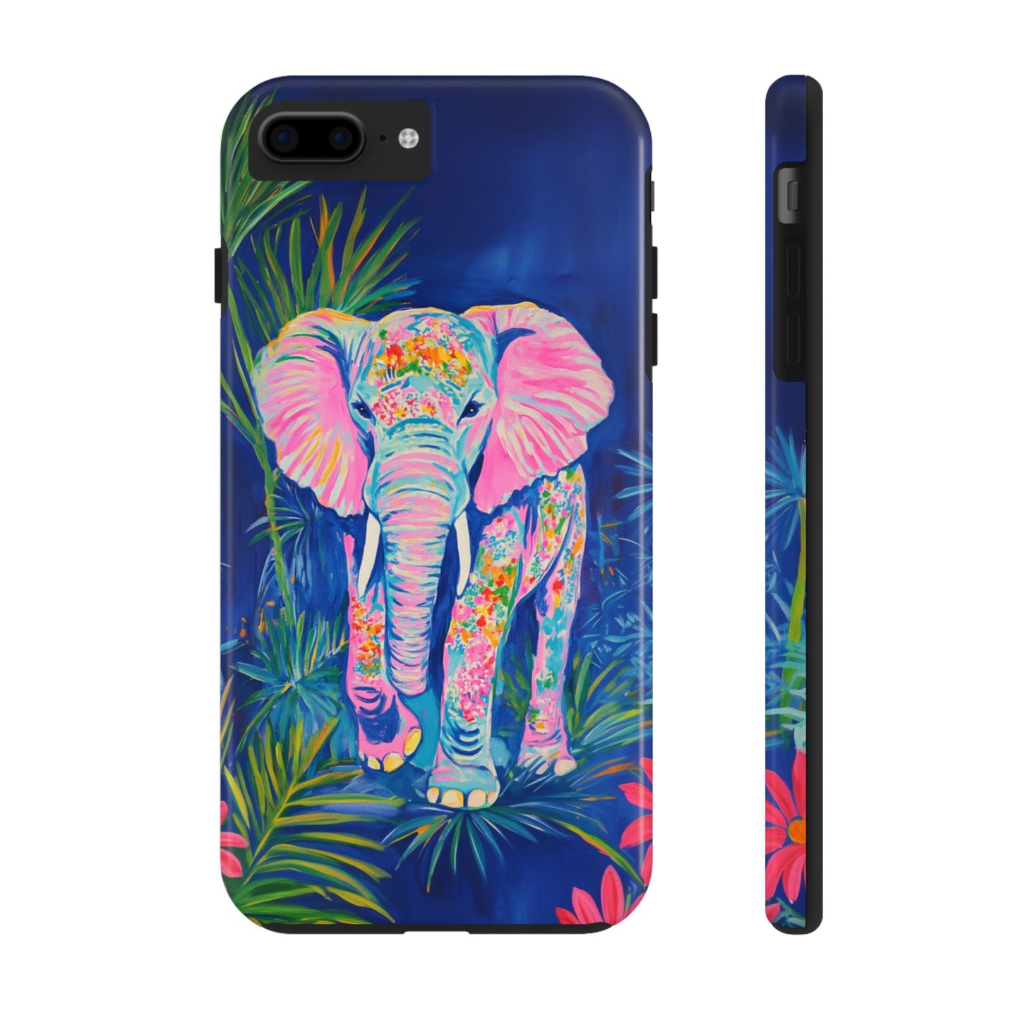 Animal Instinct | Vibrant Elephant Tough Phone Case