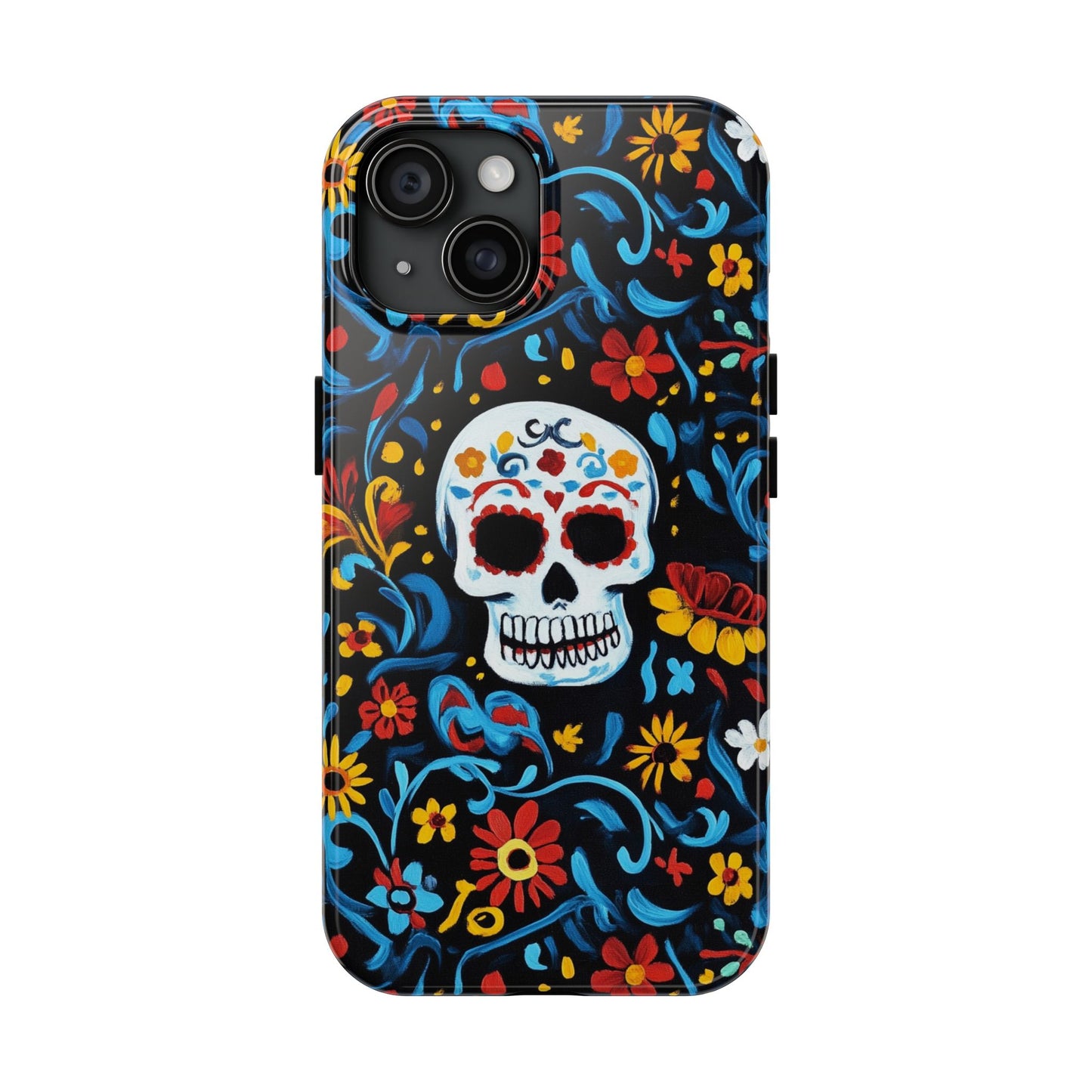 Mexicana de Corazon | Day of the Dead Tough Phone Case, Sugar Skull