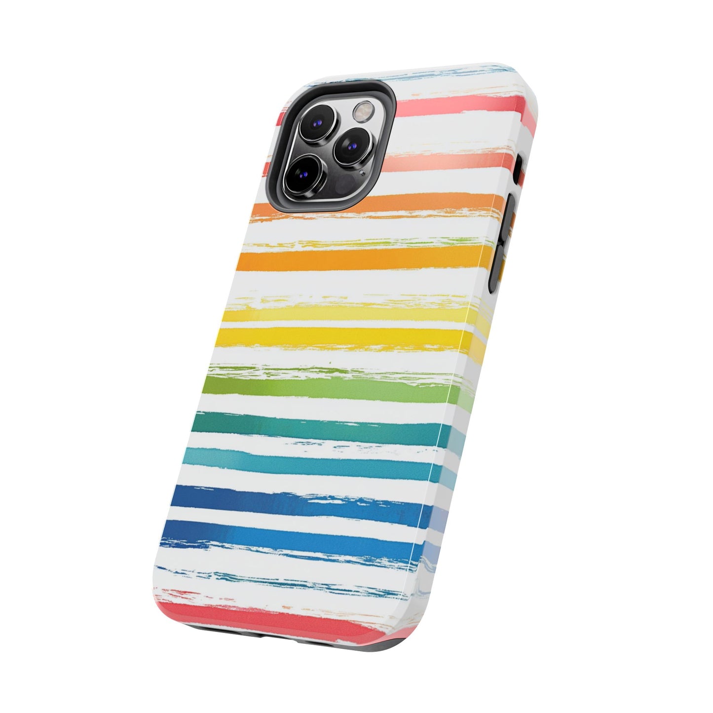 Vibrant Lines | Rainbow Stripes Phone Case