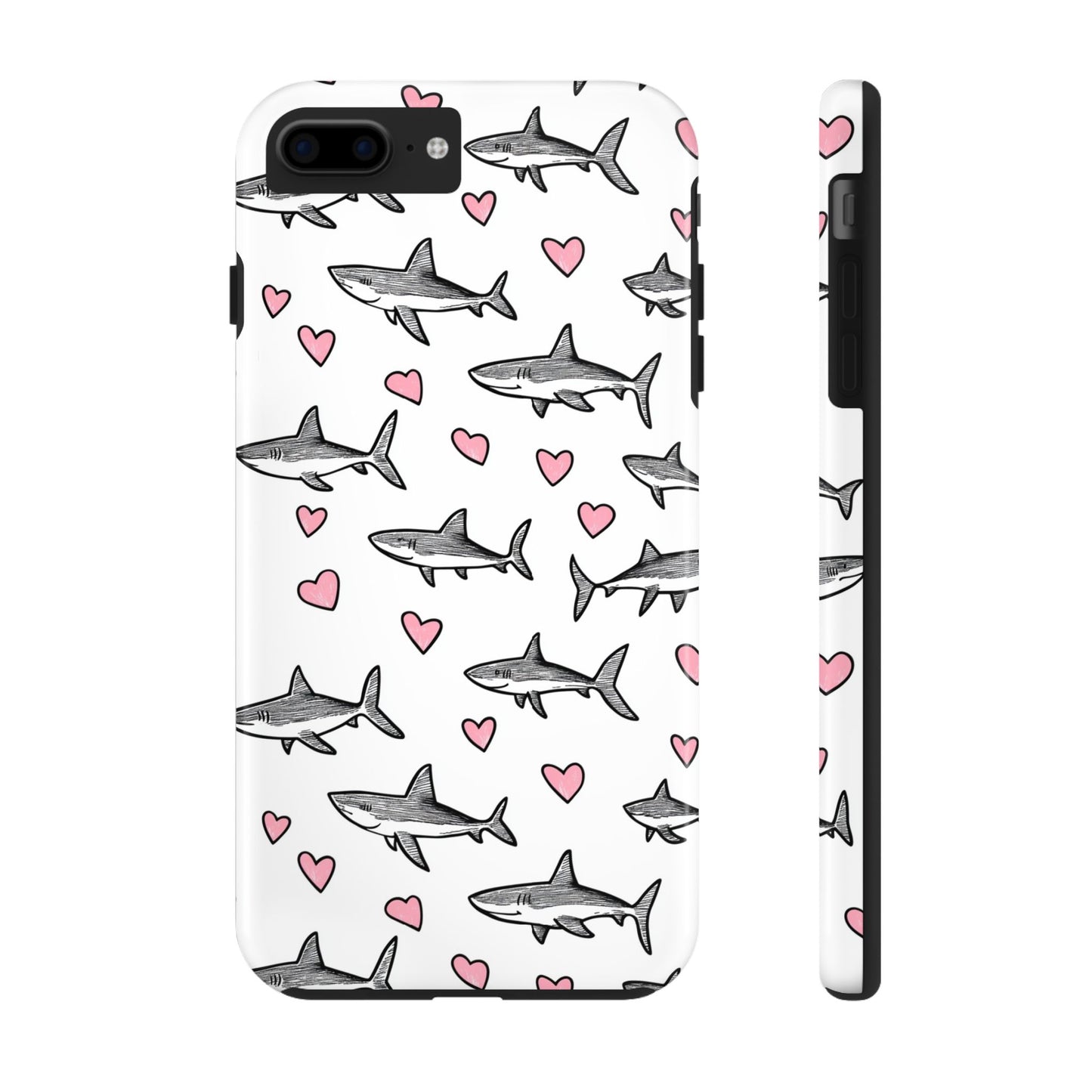 Animal Instinct | Shark Love Tough Phone Case