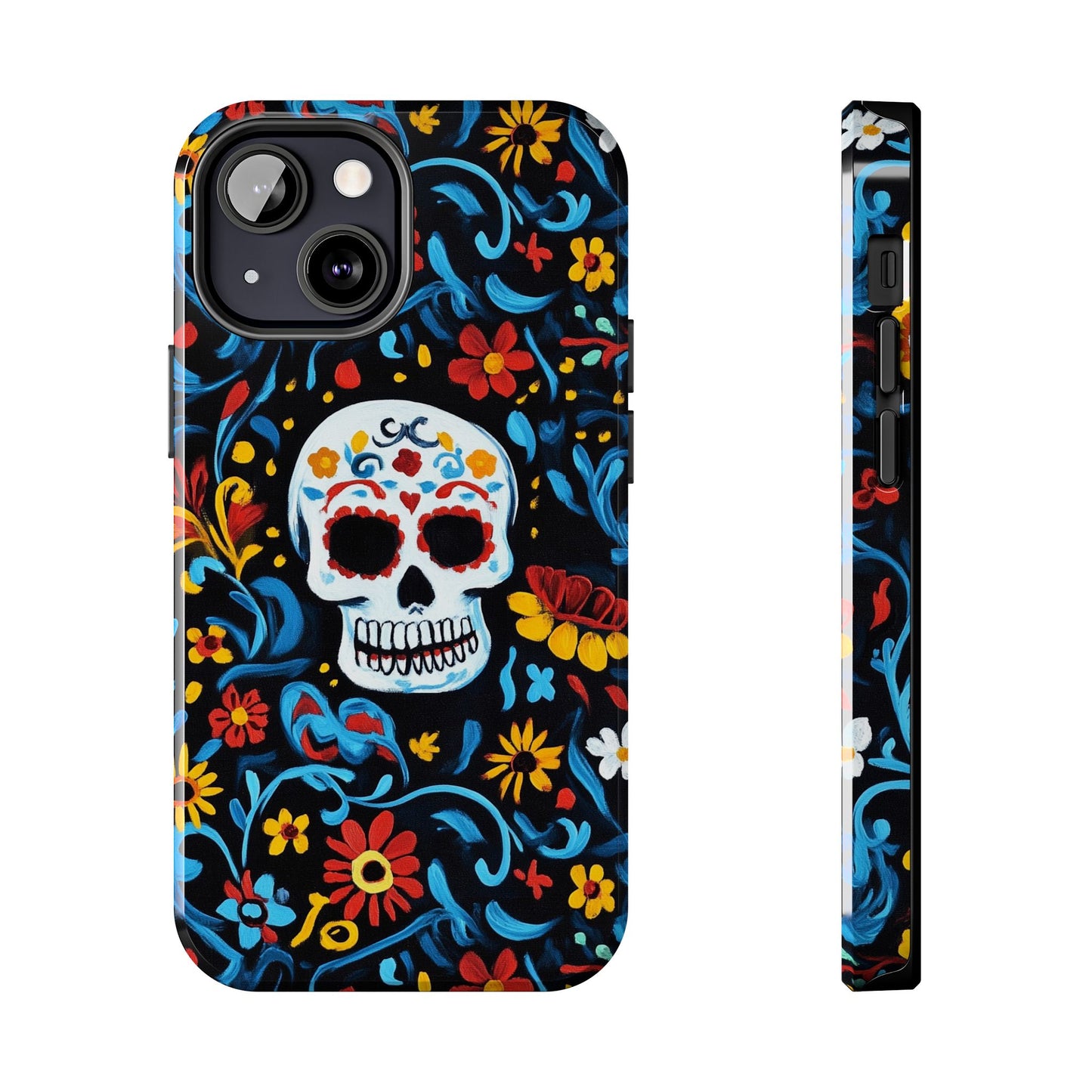 Mexicana de Corazon | Day of the Dead Tough Phone Case, Sugar Skull