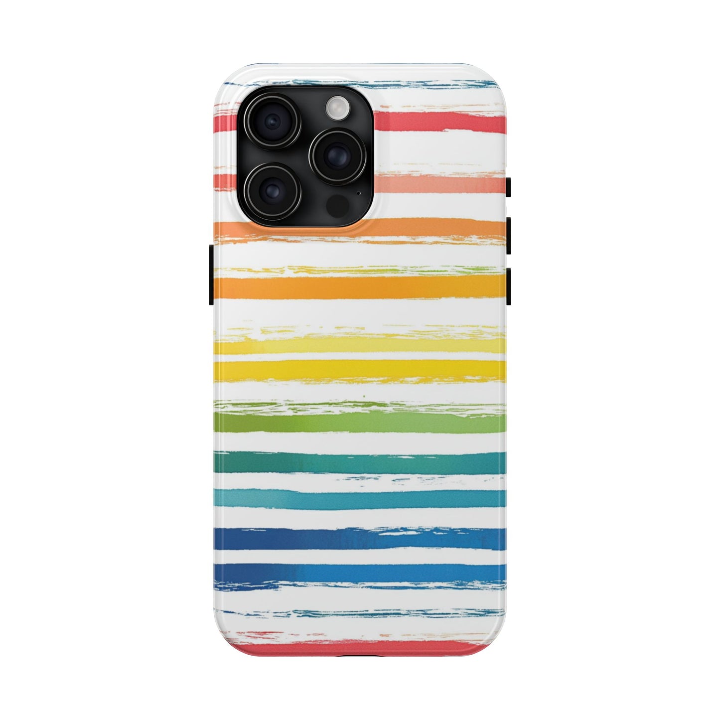 Vibrant Lines | Rainbow Stripes Phone Case