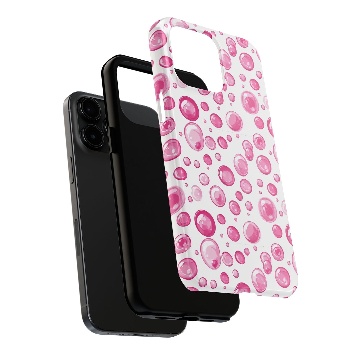 Trendy Spots | Pink Bubbles Phone Case