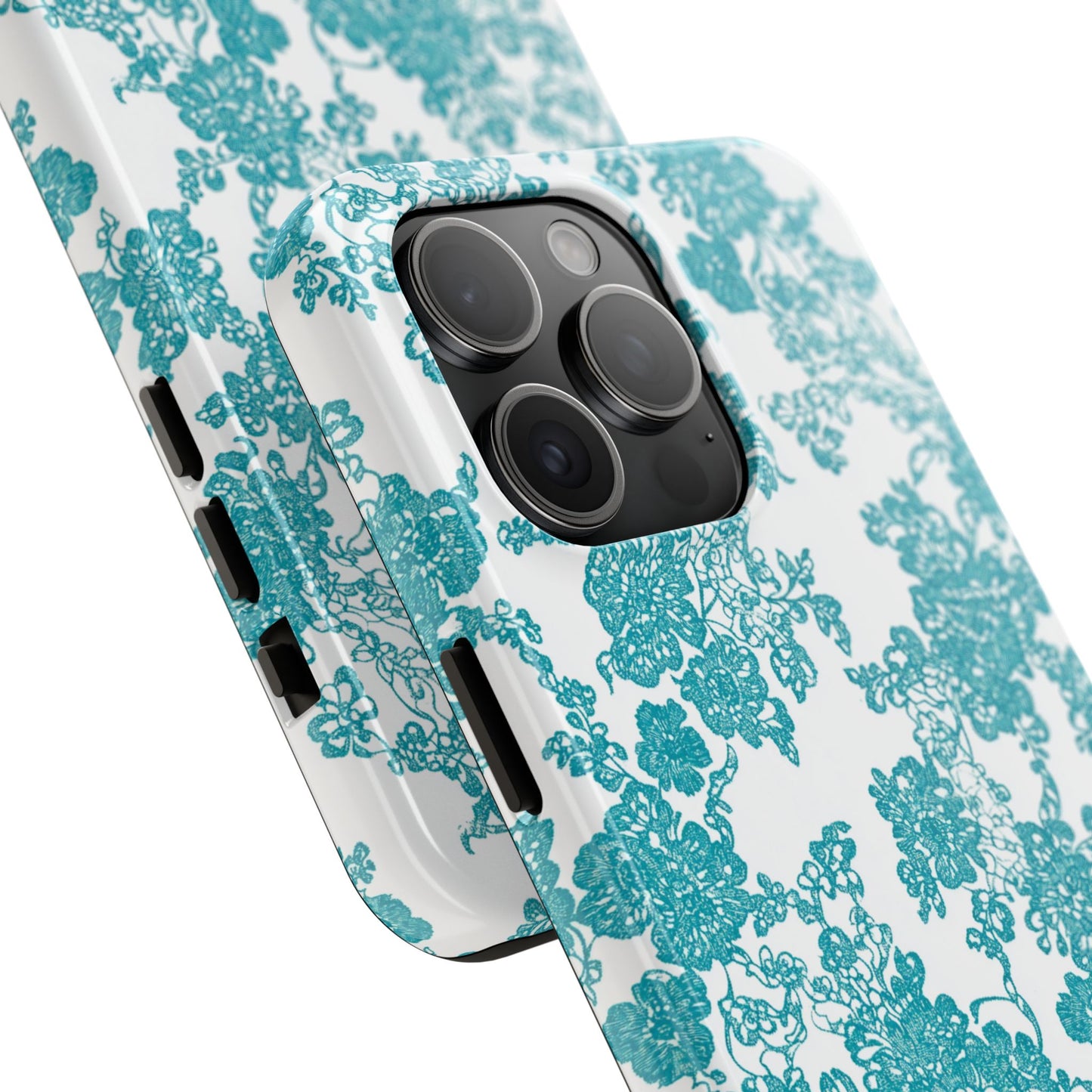 Boho Bliss | Teal on White Lace