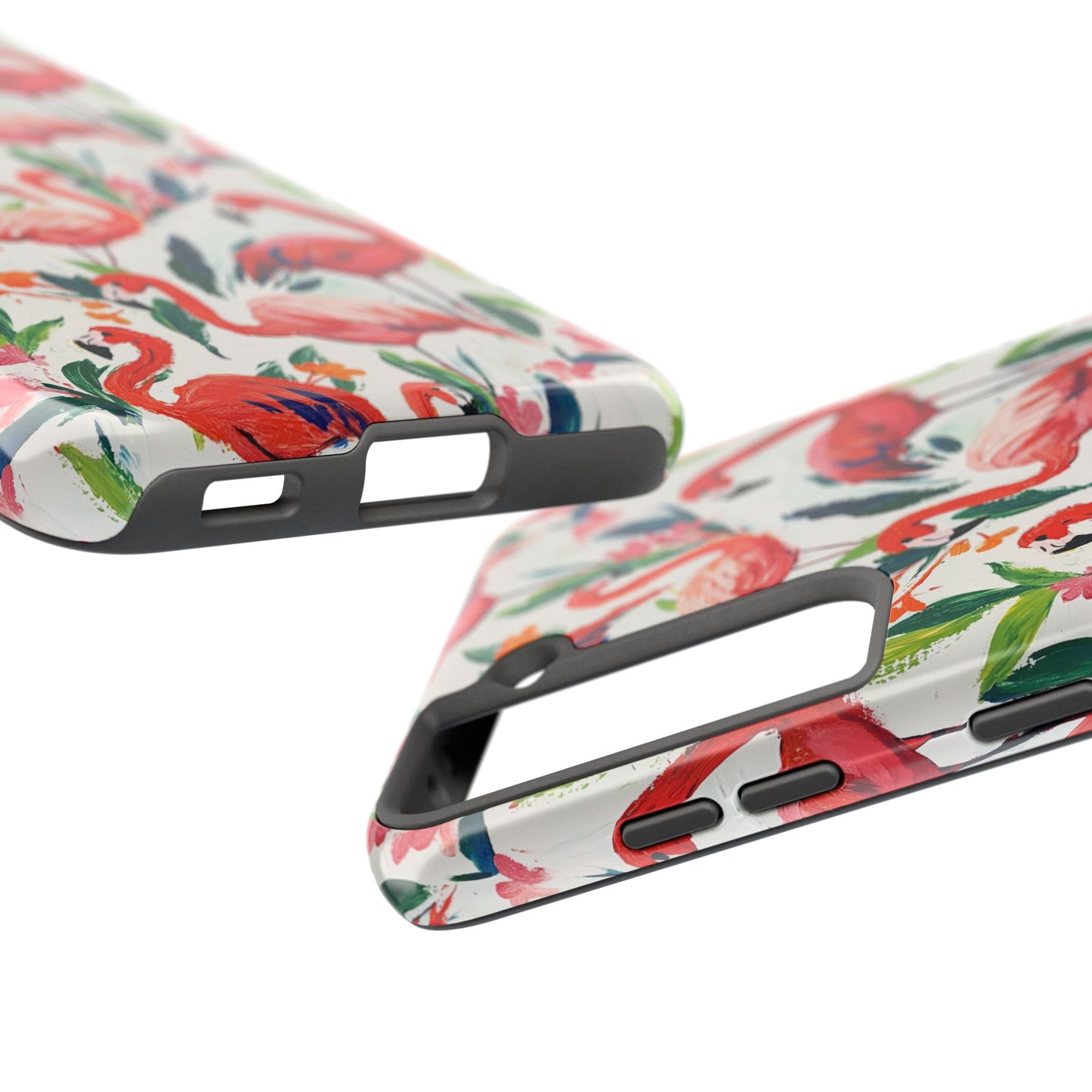 Animal Instinct | Flamingos Tough Phone Case