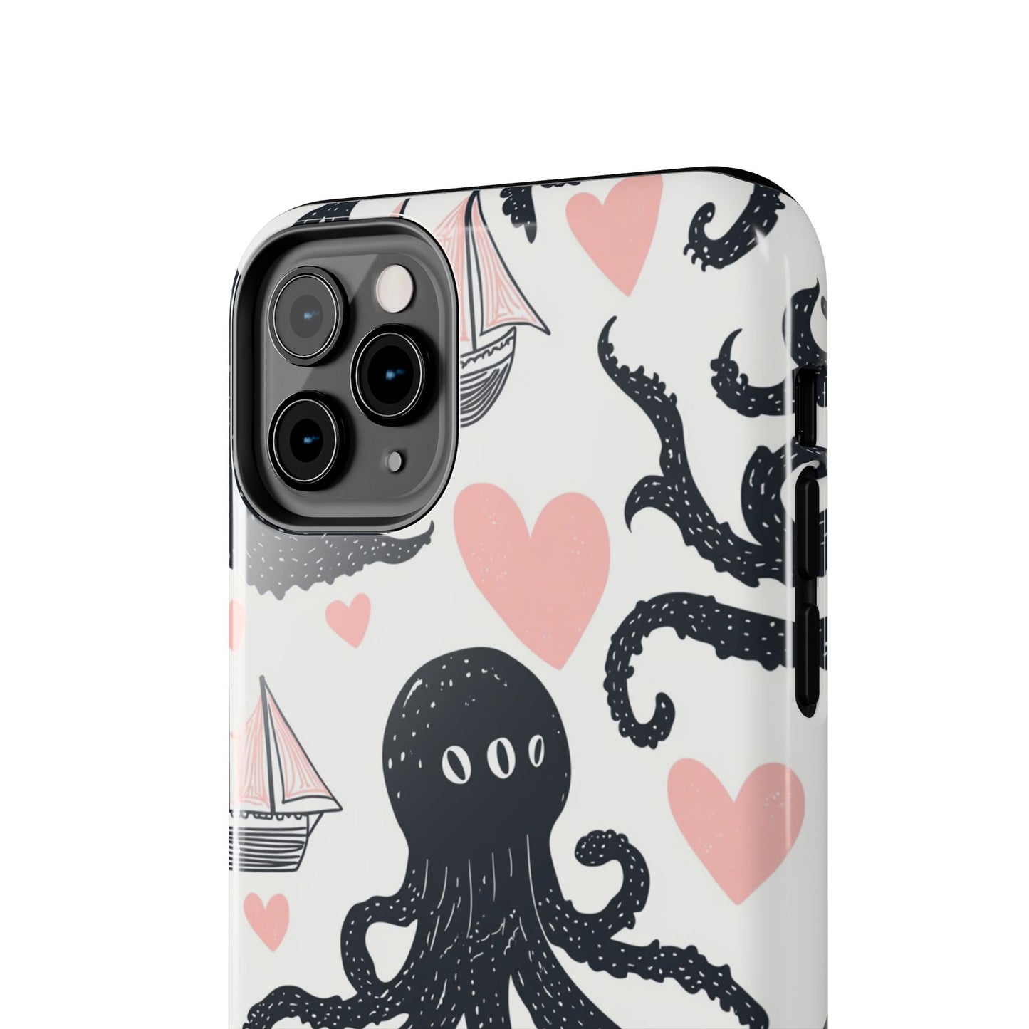 Quirky Chic | Kraken Boat Love Tough Phone Case