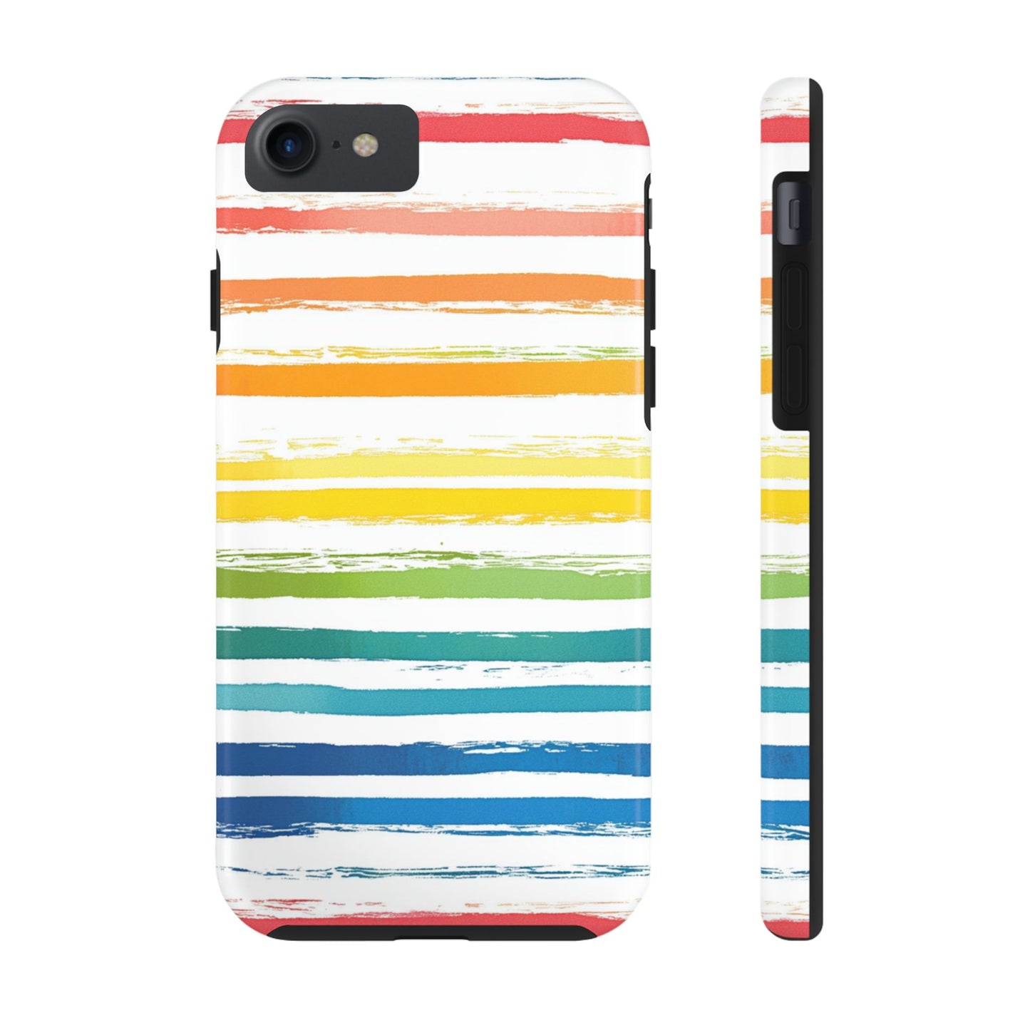 Vibrant Lines | Rainbow Stripes Phone Case