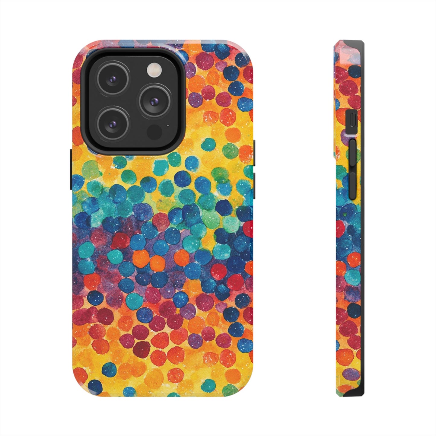 Trendy Spots | Rainbow Polka Dots Phone Case