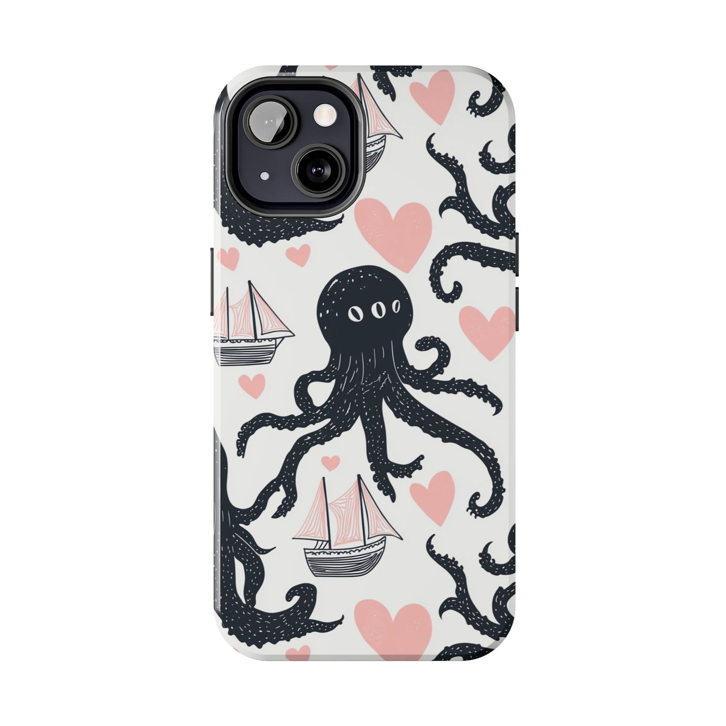 Quirky Chic | Kraken Boat Love Tough Phone Case