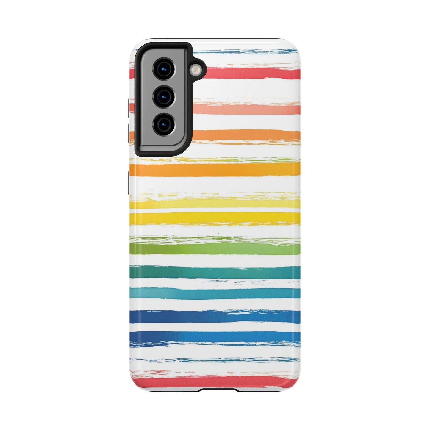 Vibrant Lines | Rainbow Stripes Phone Case