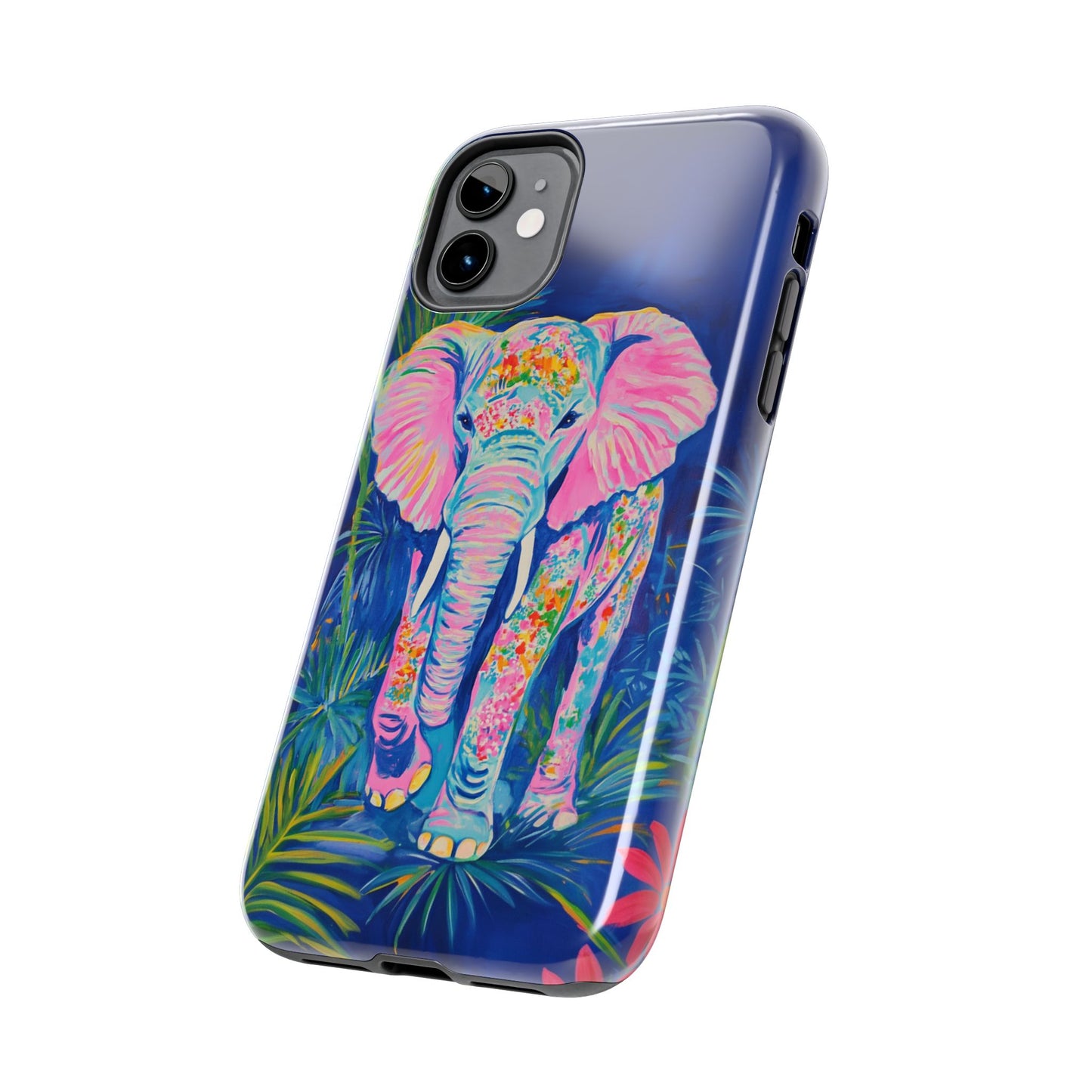 Animal Instinct | Vibrant Elephant Tough Phone Case
