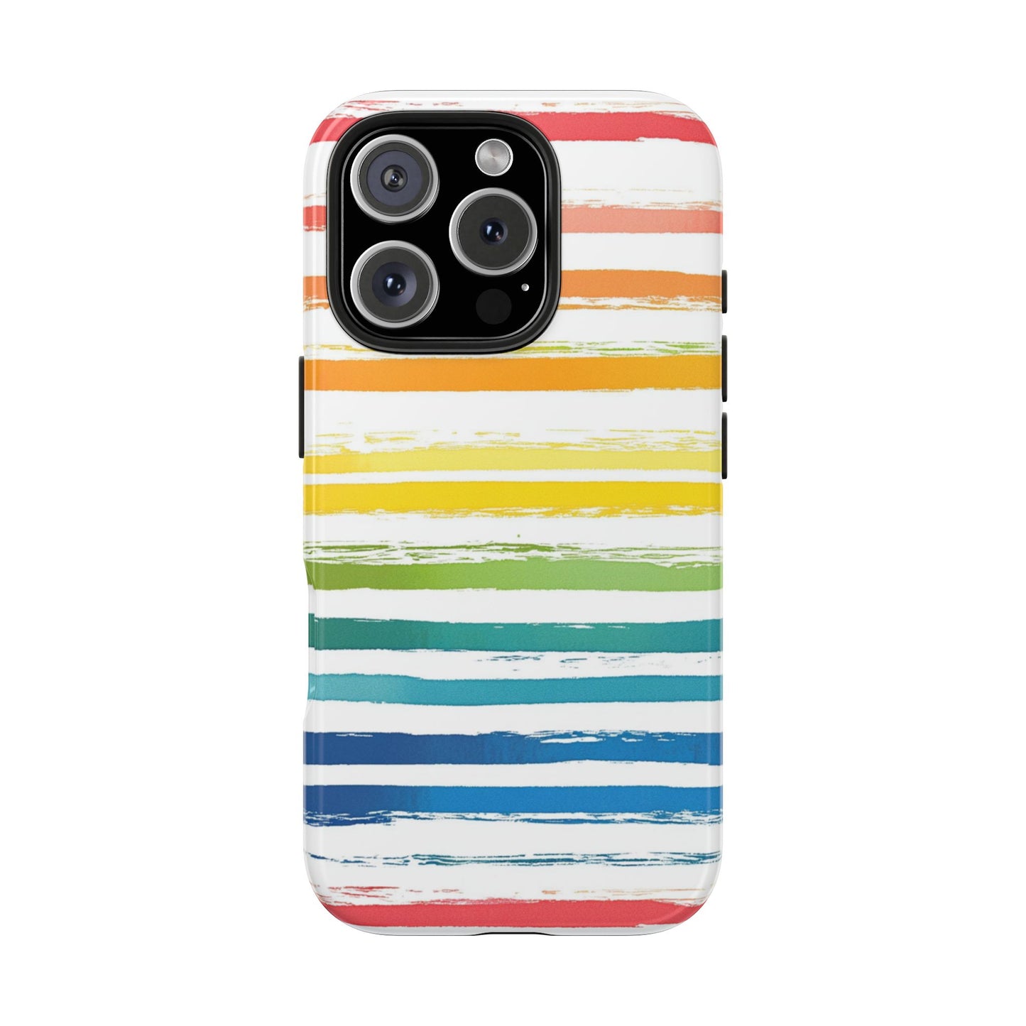 Vibrant Lines | Rainbow Stripes Phone Case