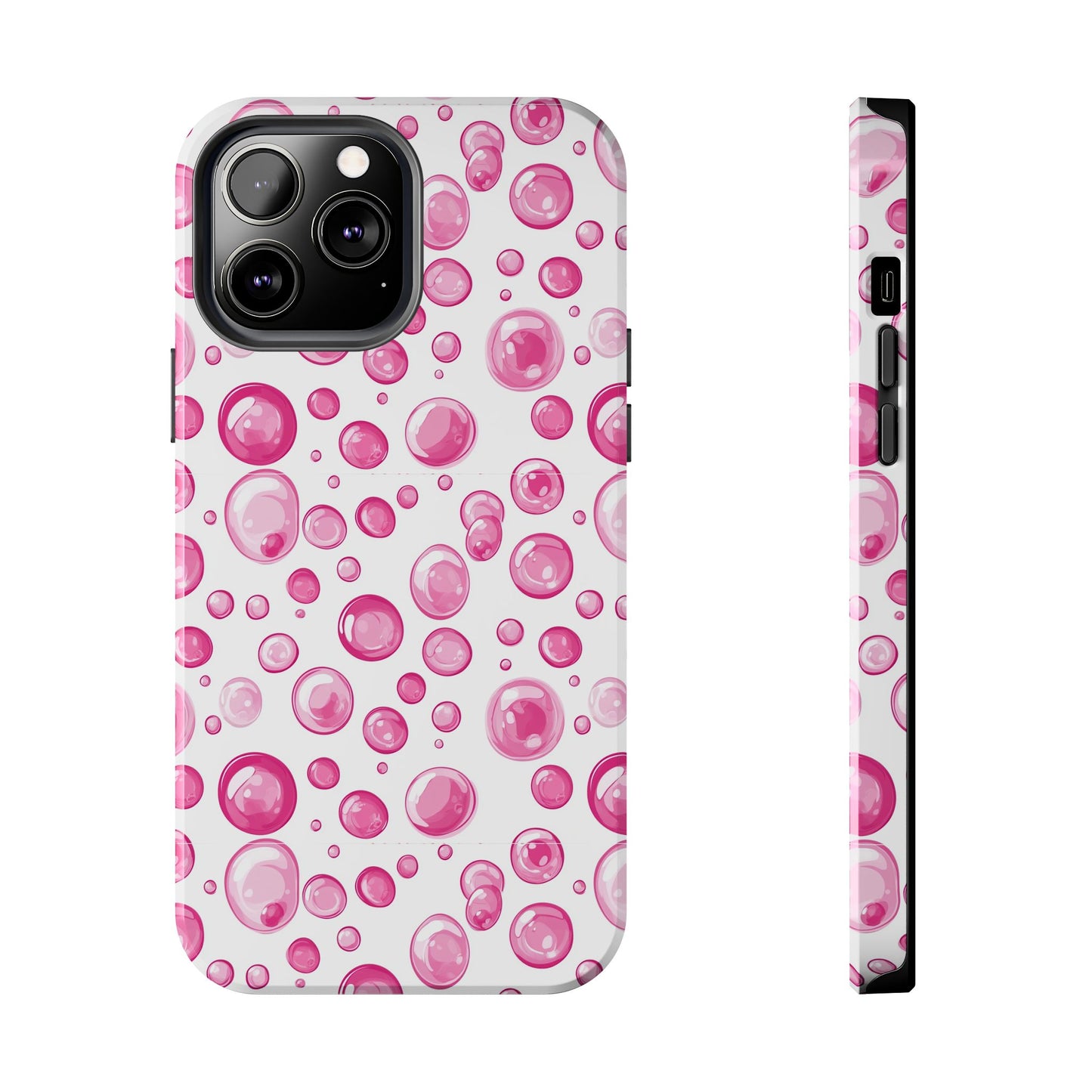 Trendy Spots | Pink Bubbles Phone Case