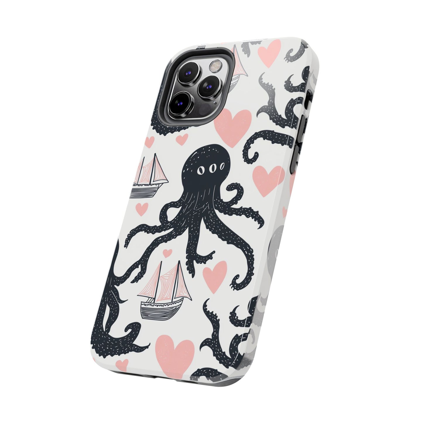 Quirky Chic | Kraken Boat Love Tough Phone Case