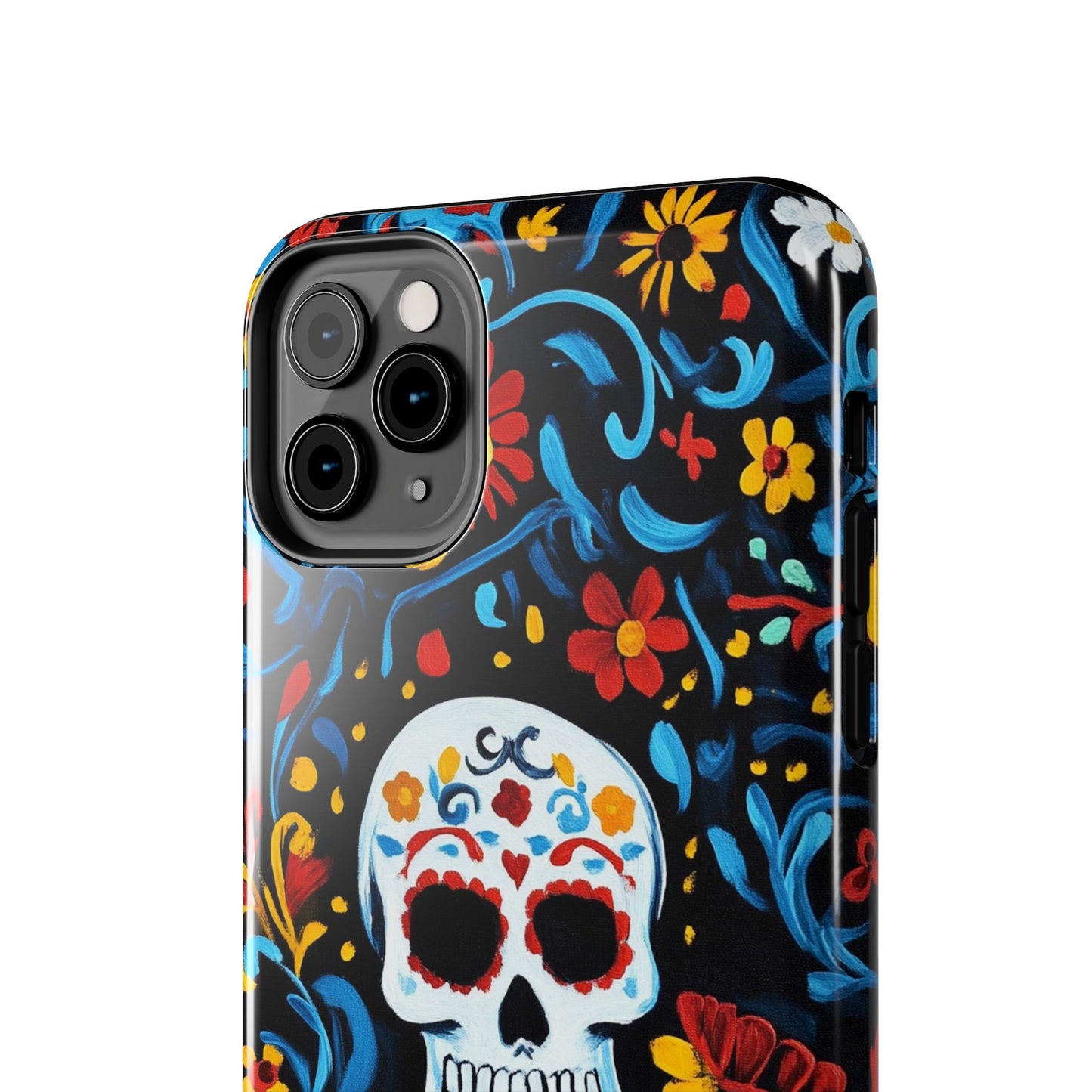 Mexicana de Corazon | Day of the Dead Tough Phone Case, Sugar Skull