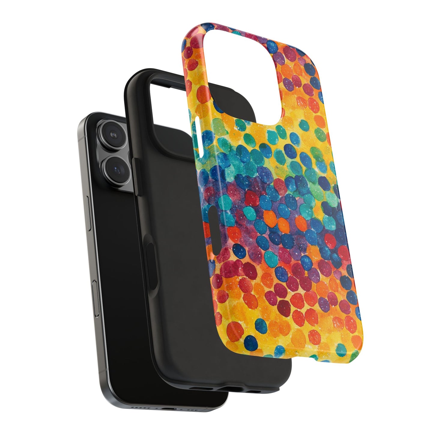 Trendy Spots | Rainbow Polka Dots Phone Case