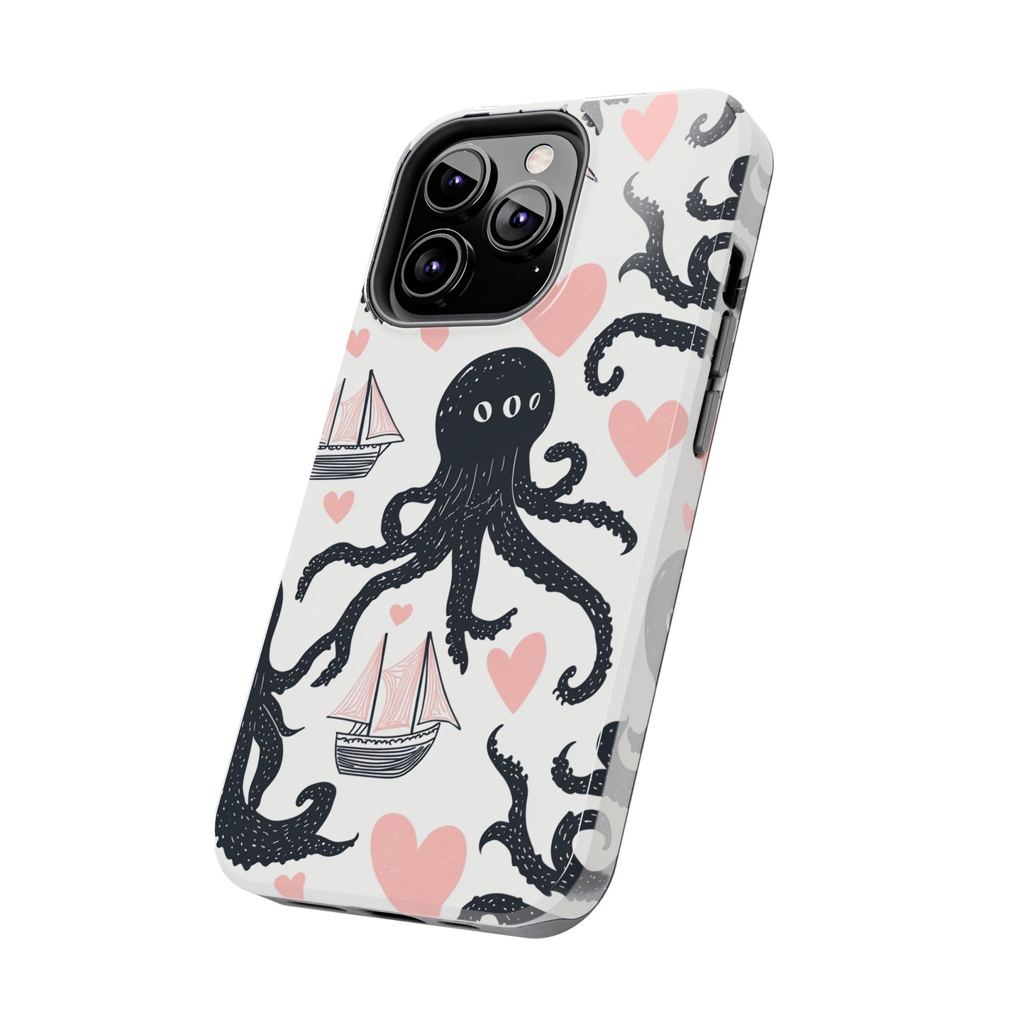 Quirky Chic | Kraken Boat Love Tough Phone Case