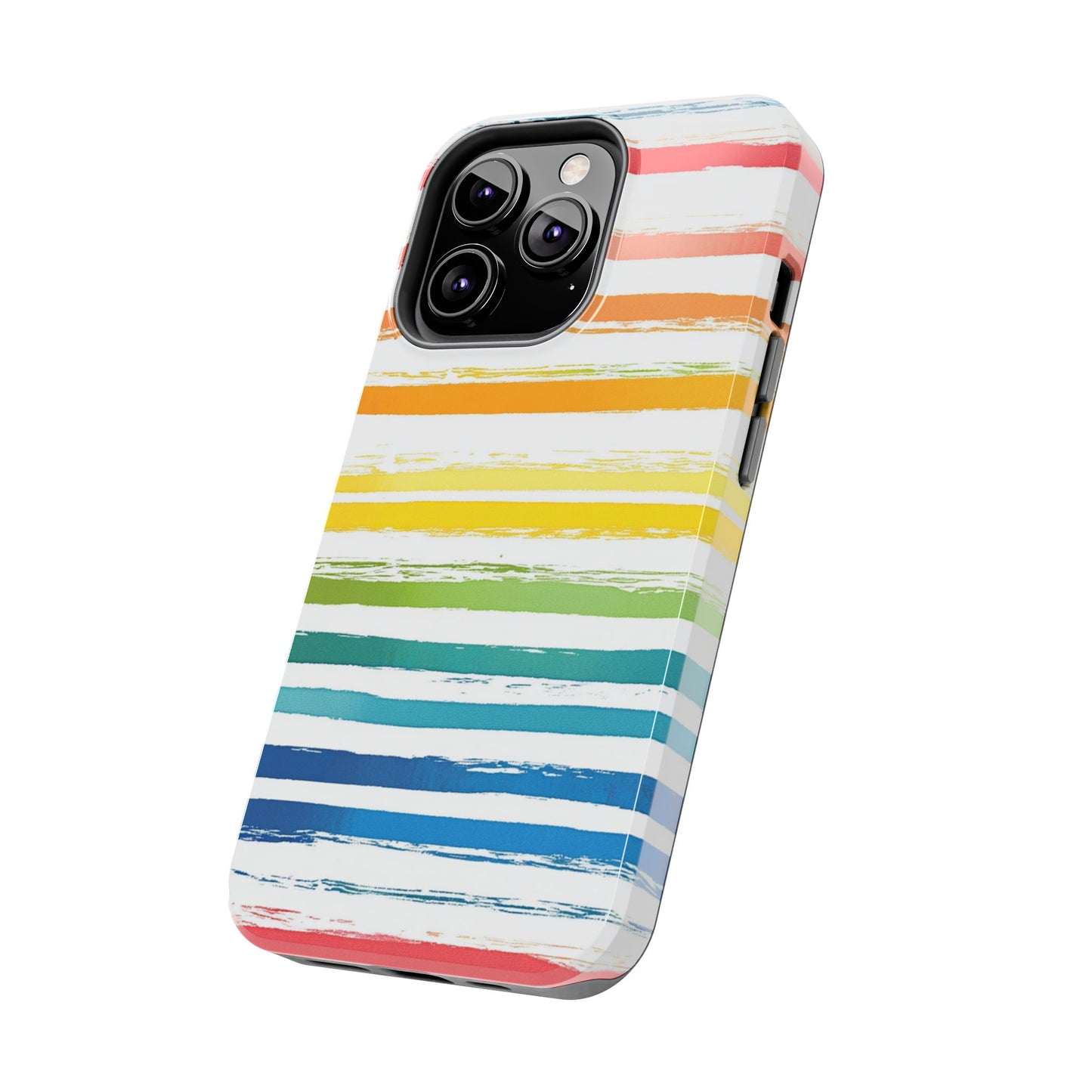 Vibrant Lines | Rainbow Stripes Phone Case
