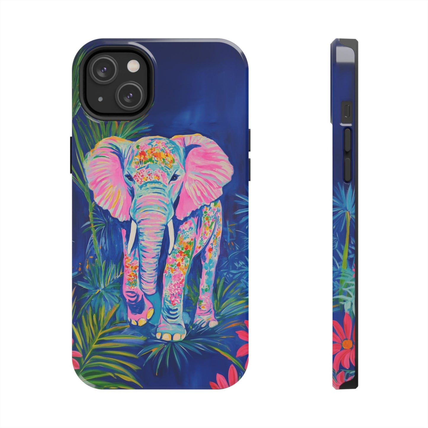 Animal Instinct | Vibrant Elephant Tough Phone Case