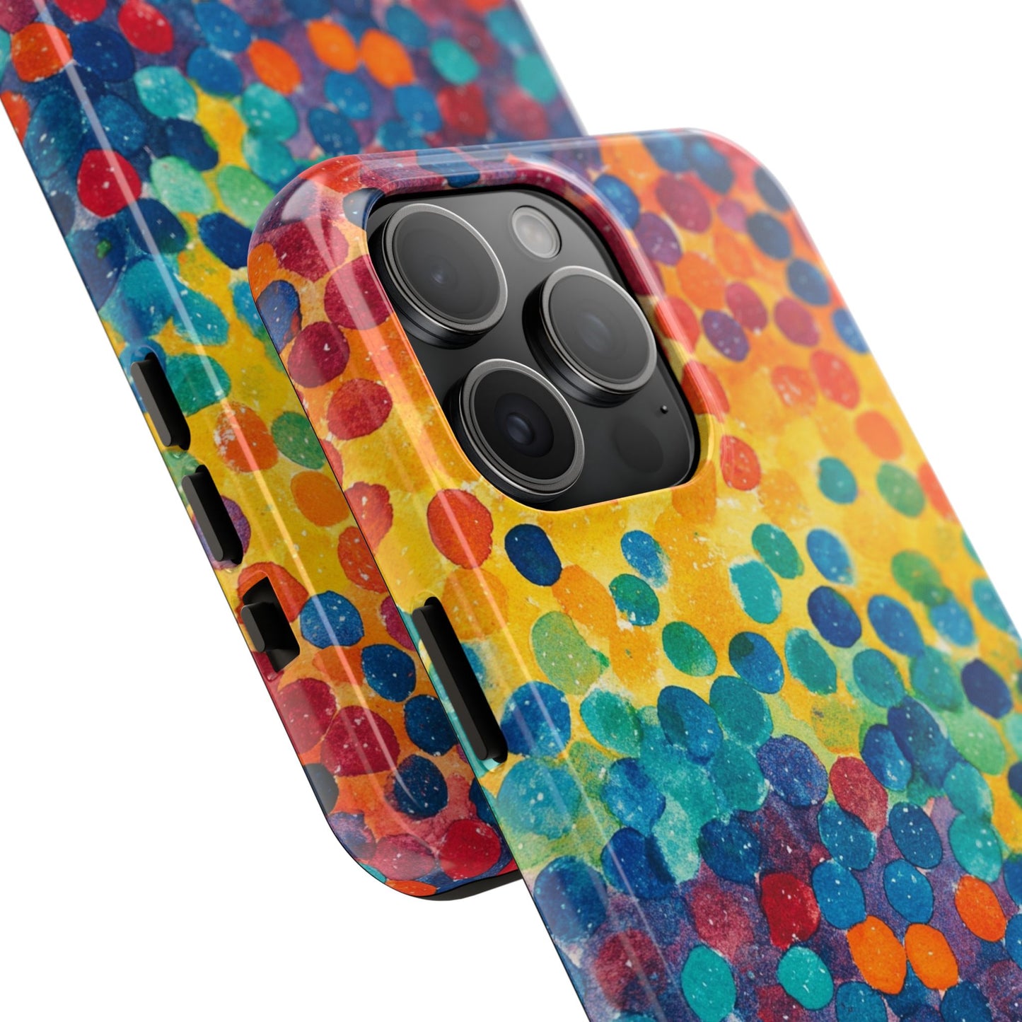 Trendy Spots | Rainbow Polka Dots Phone Case