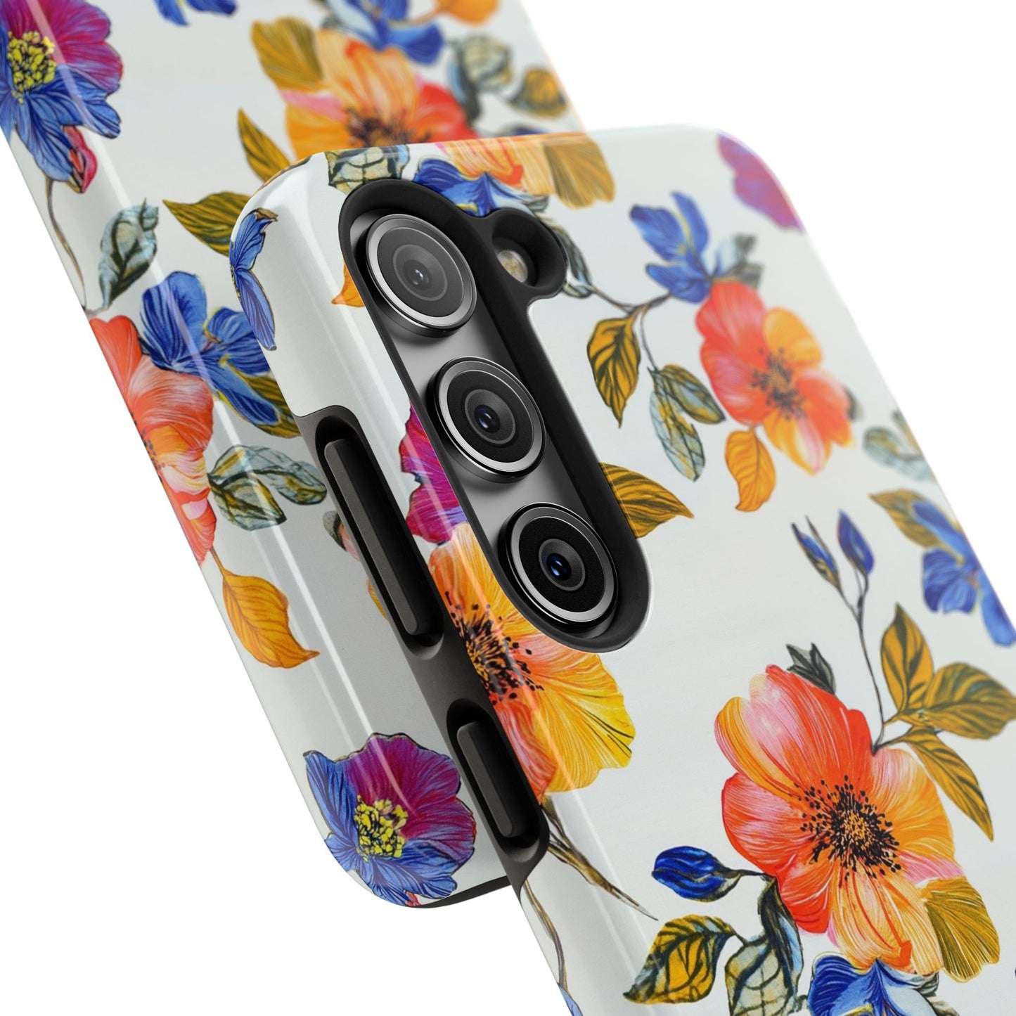 In Bloom | Colorful Florals Tough Phone Cases