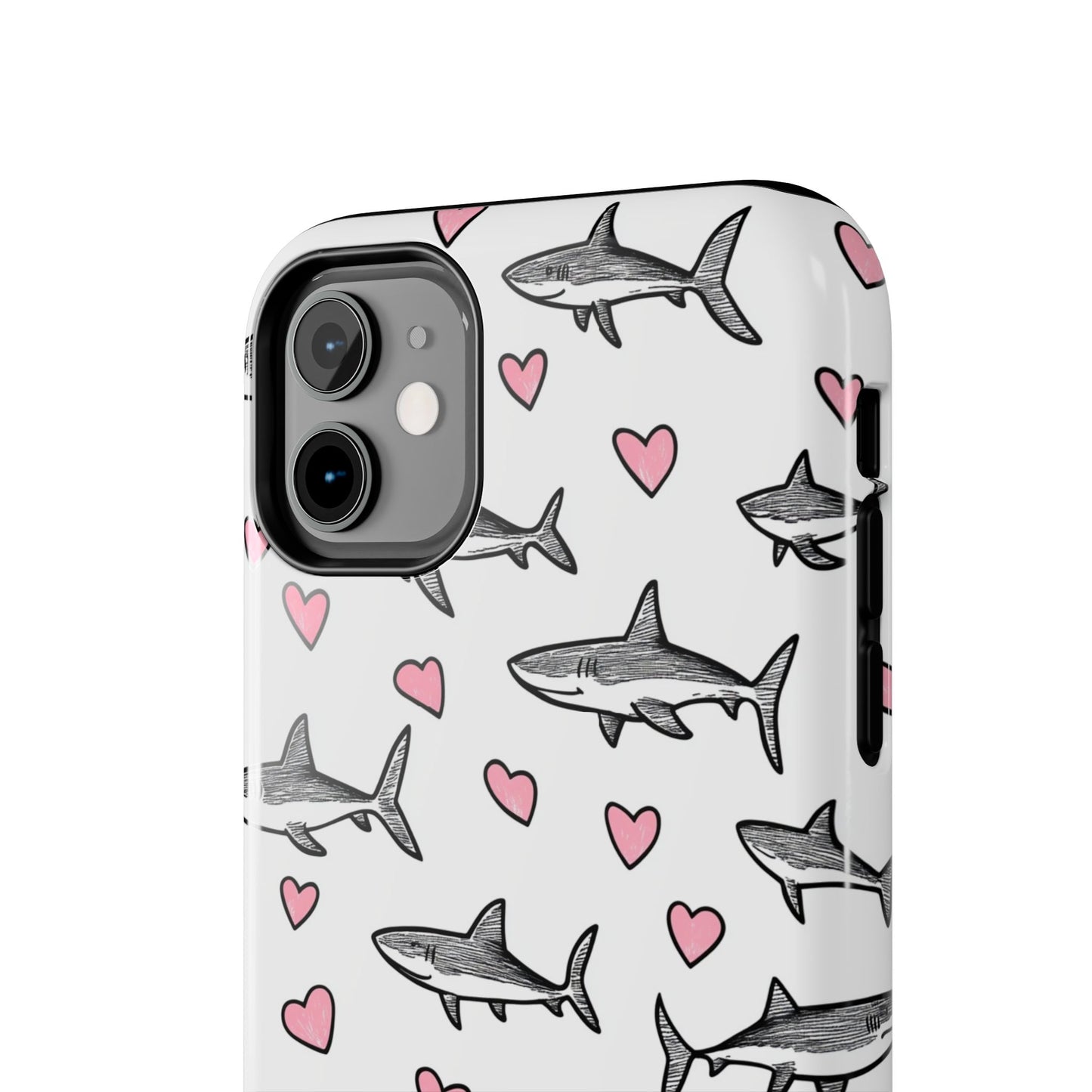 Animal Instinct | Shark Love Tough Phone Case