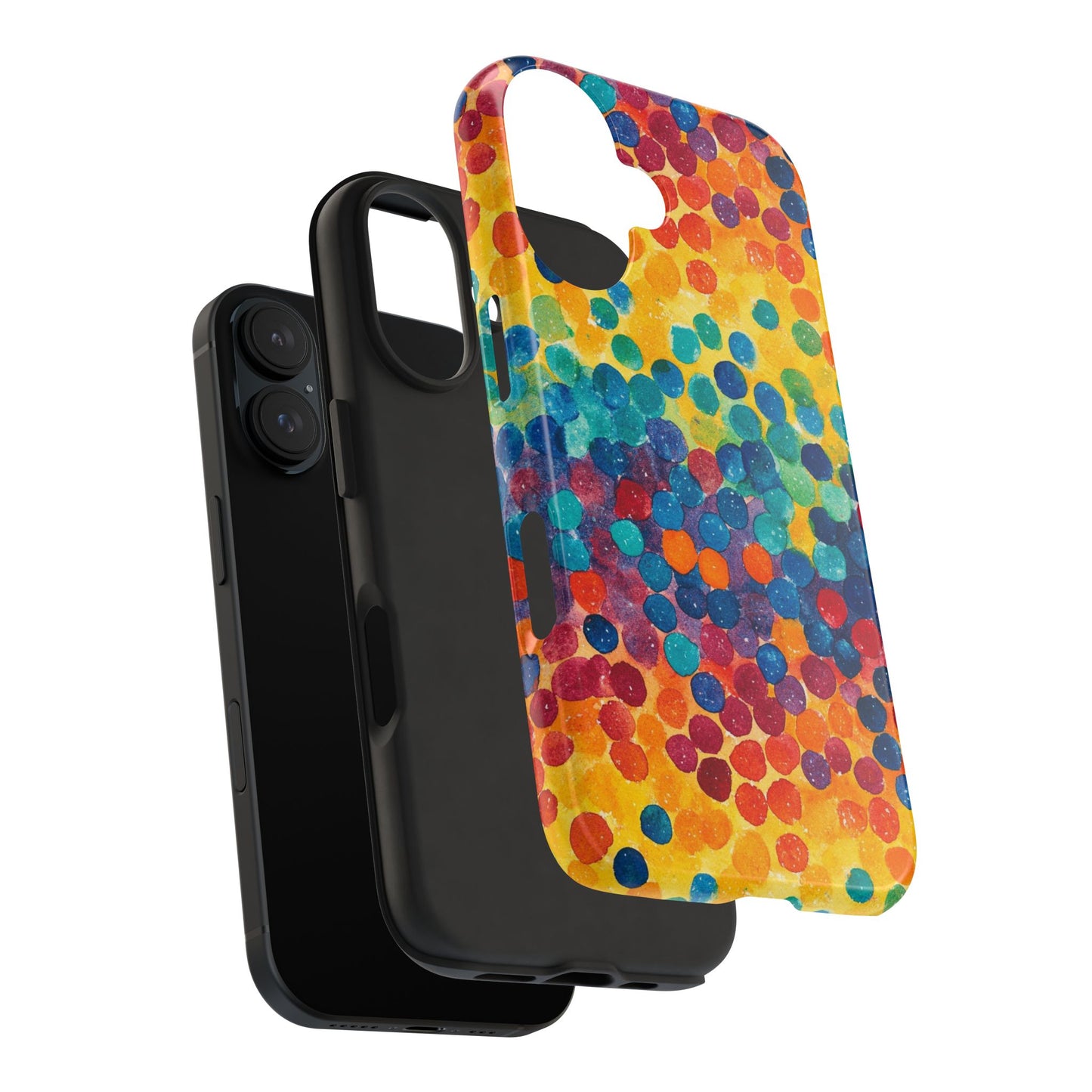 Trendy Spots | Rainbow Polka Dots Phone Case