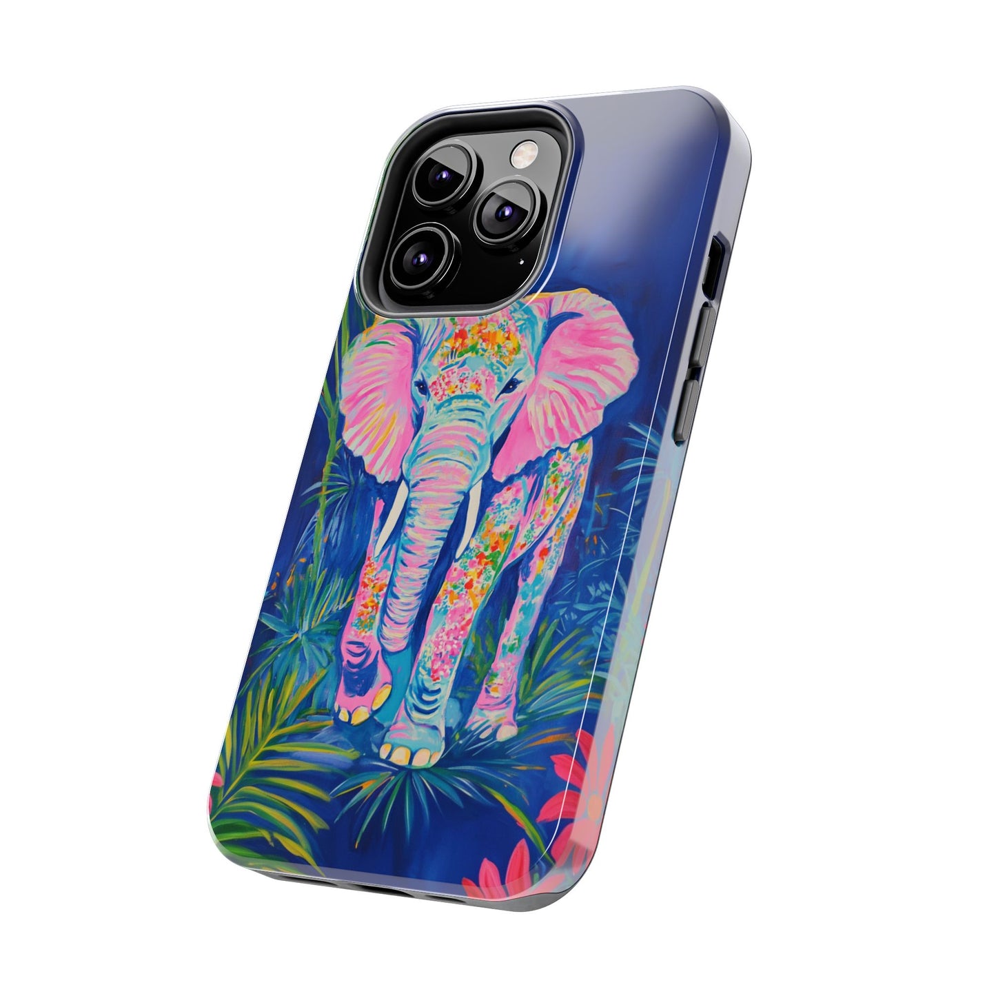 Animal Instinct | Vibrant Elephant Tough Phone Case