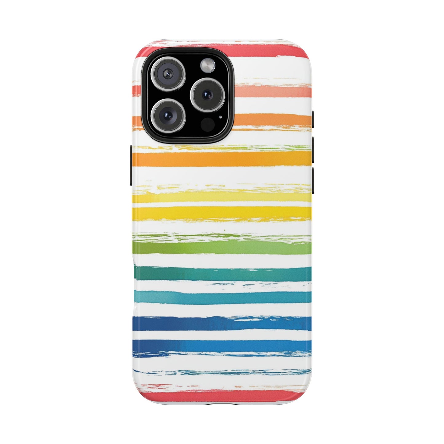 Vibrant Lines | Rainbow Stripes Phone Case