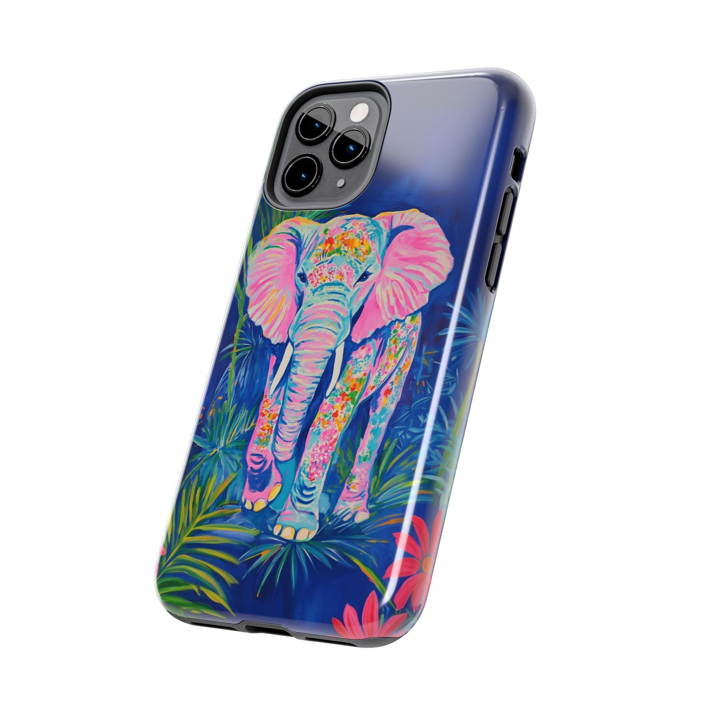 Animal Instinct | Vibrant Elephant Tough Phone Case
