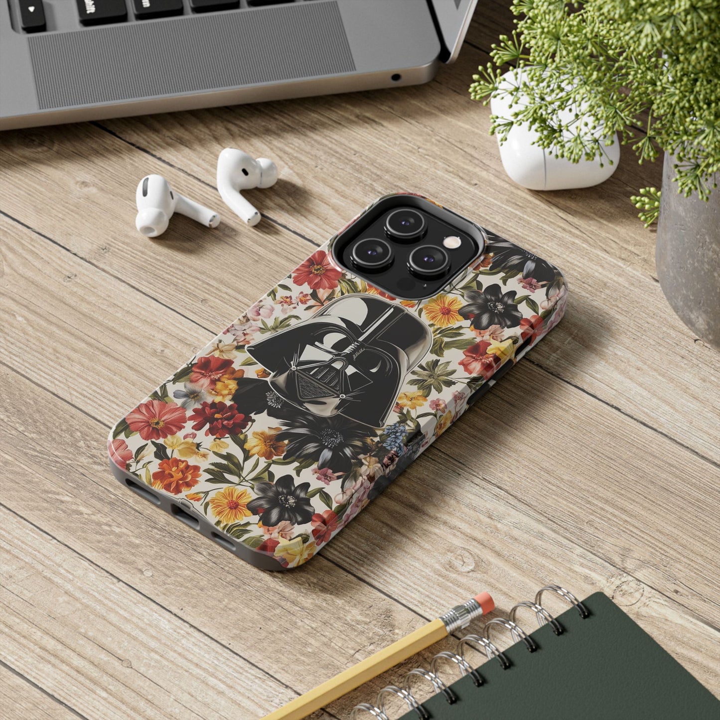 Quirky Chic | Darth Vadar Among Flowers