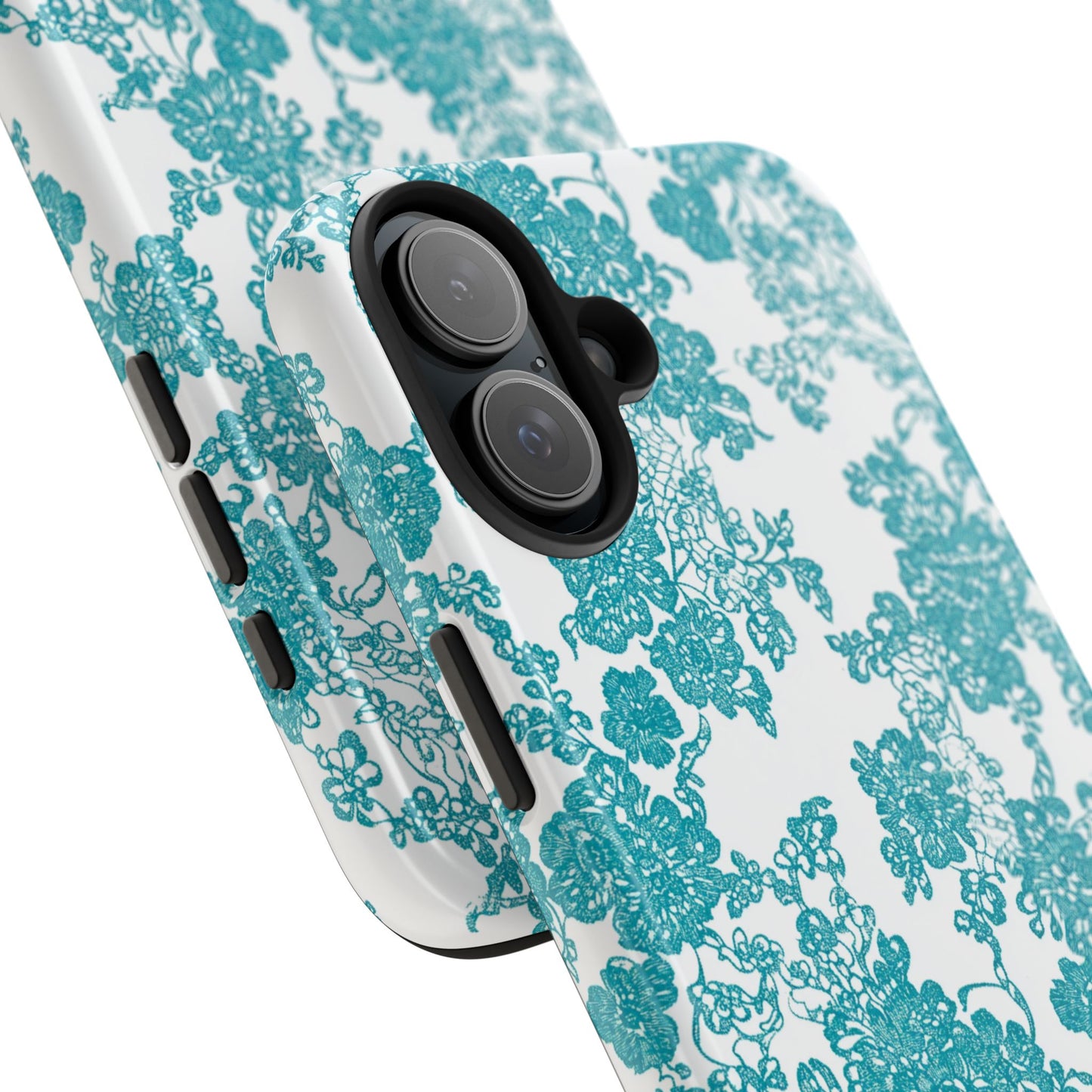 Boho Bliss | Teal on White Lace