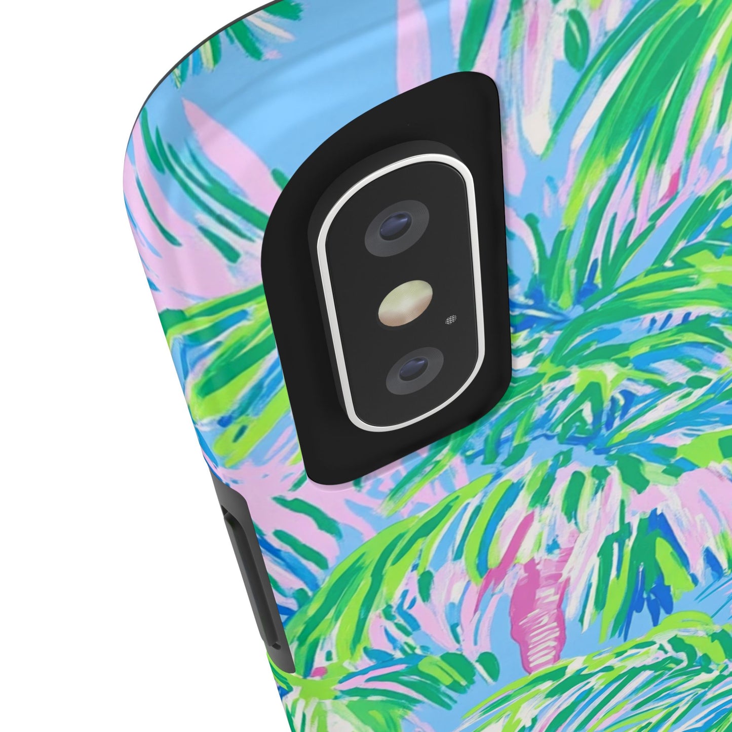 Nature Lover | Colorful Painted Palm Trees Phone Case