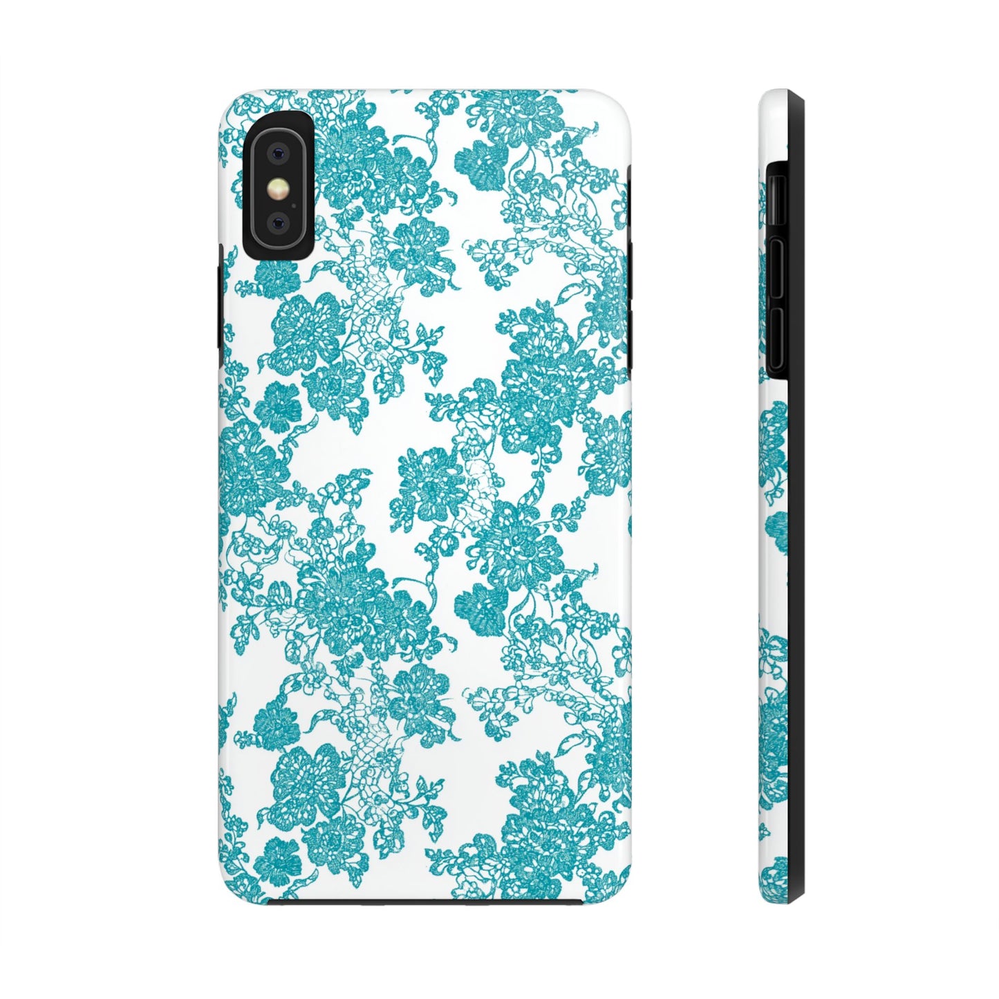 Boho Bliss | Teal on White Lace