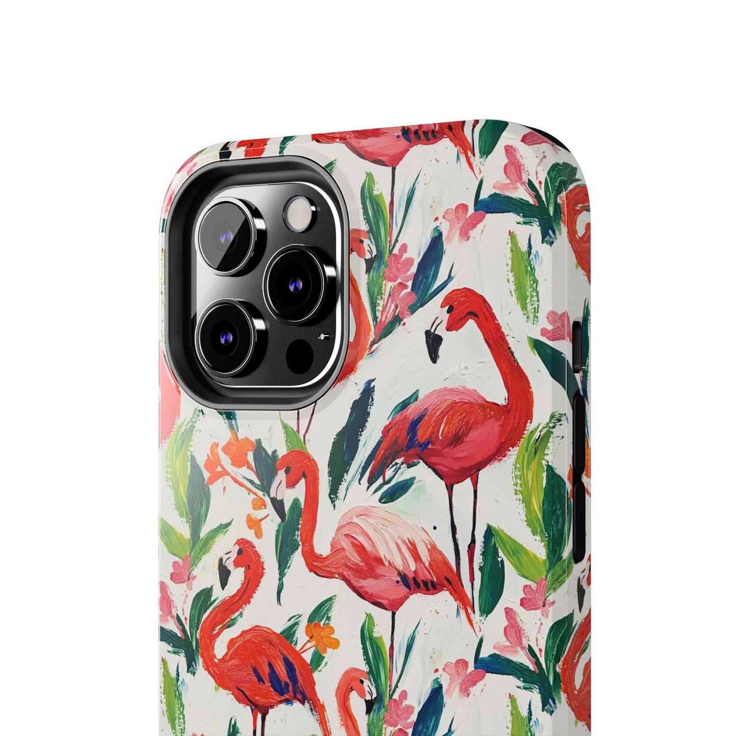 Animal Instinct | Flamingos Tough Phone Case