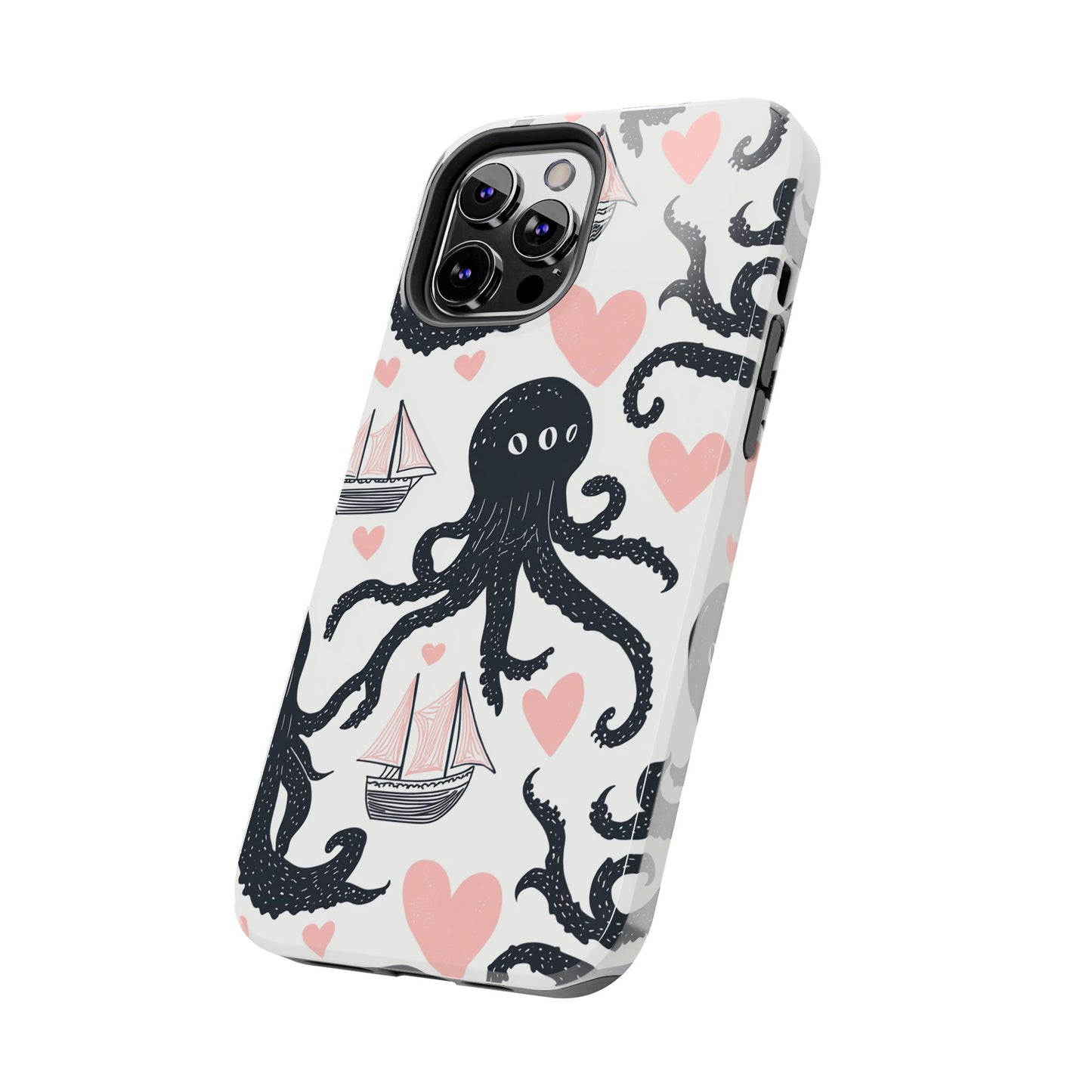 Quirky Chic | Kraken Boat Love Tough Phone Case