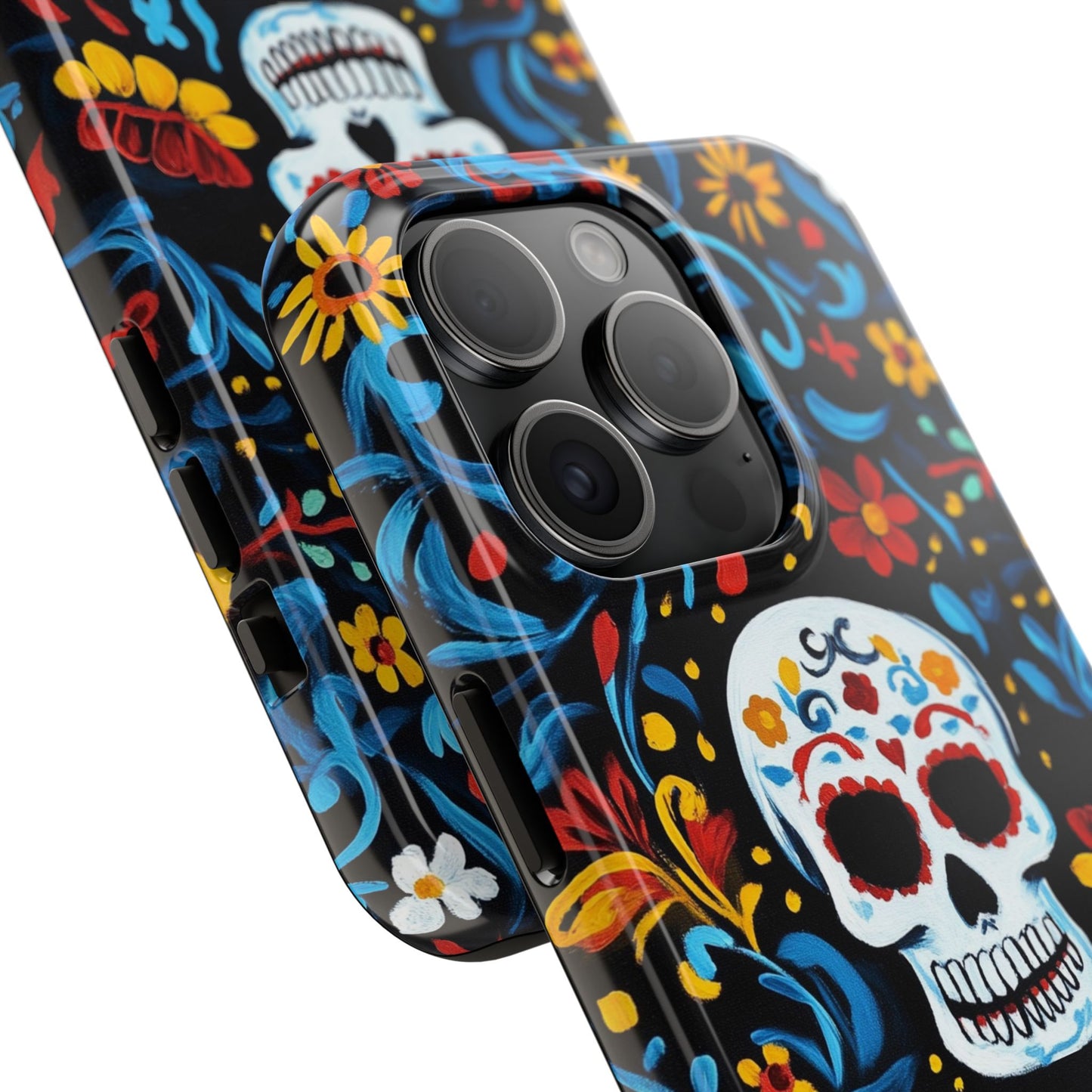 Mexicana de Corazon | Day of the Dead Tough Phone Case, Sugar Skull